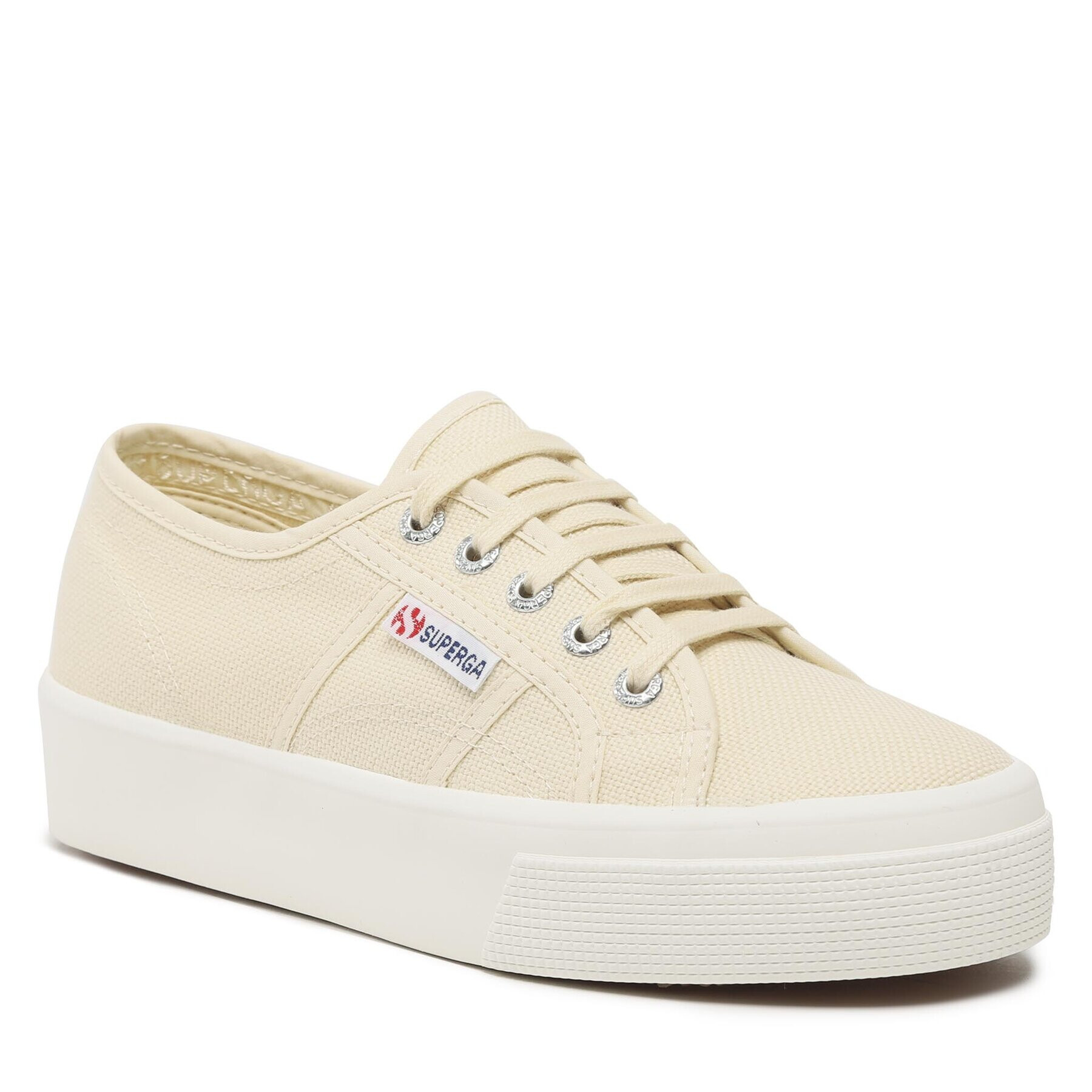 Superga Tenisky 2730 Mid Platform S2127IW Béžová - Pepit.sk