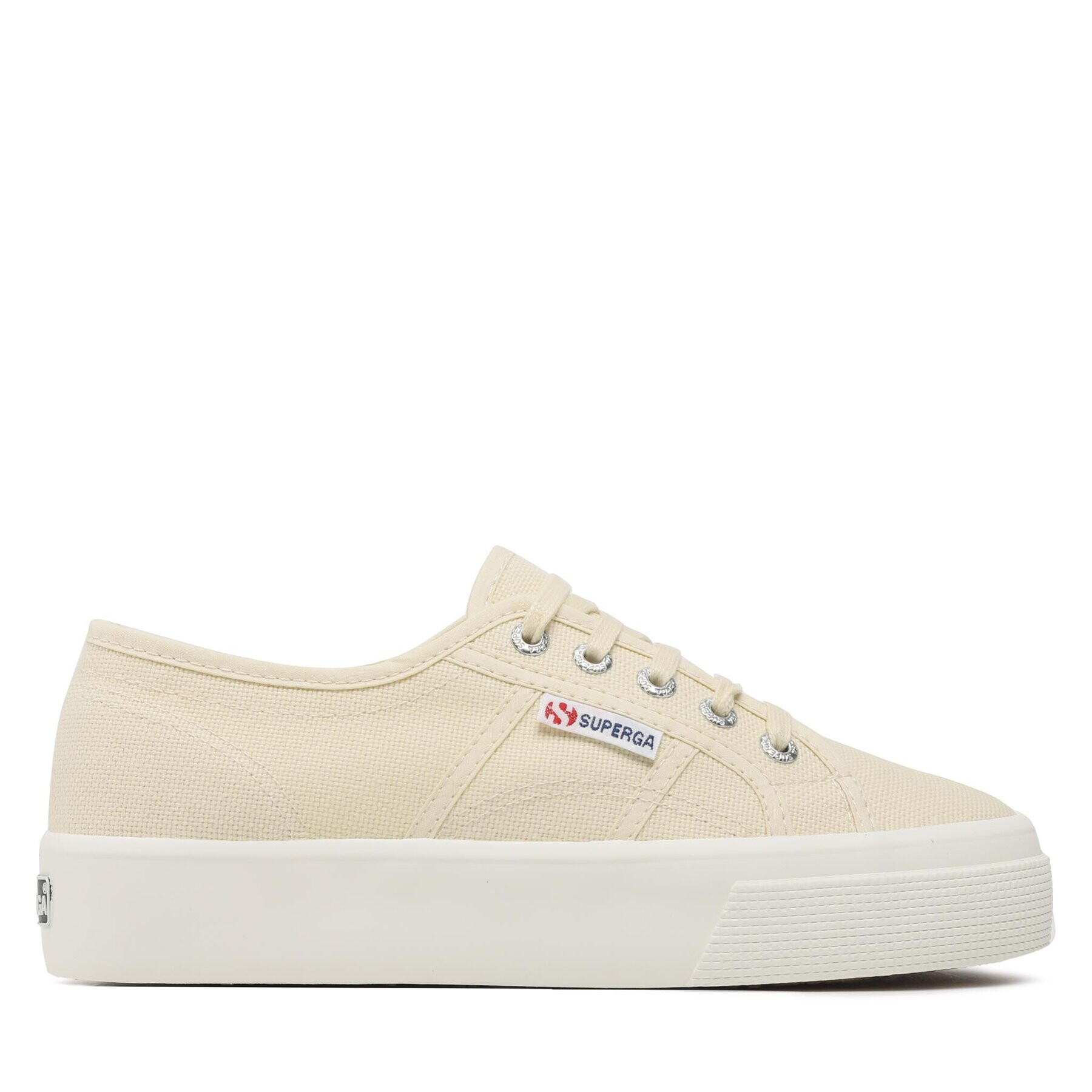 Superga Tenisky 2730 Mid Platform S2127IW Béžová - Pepit.sk