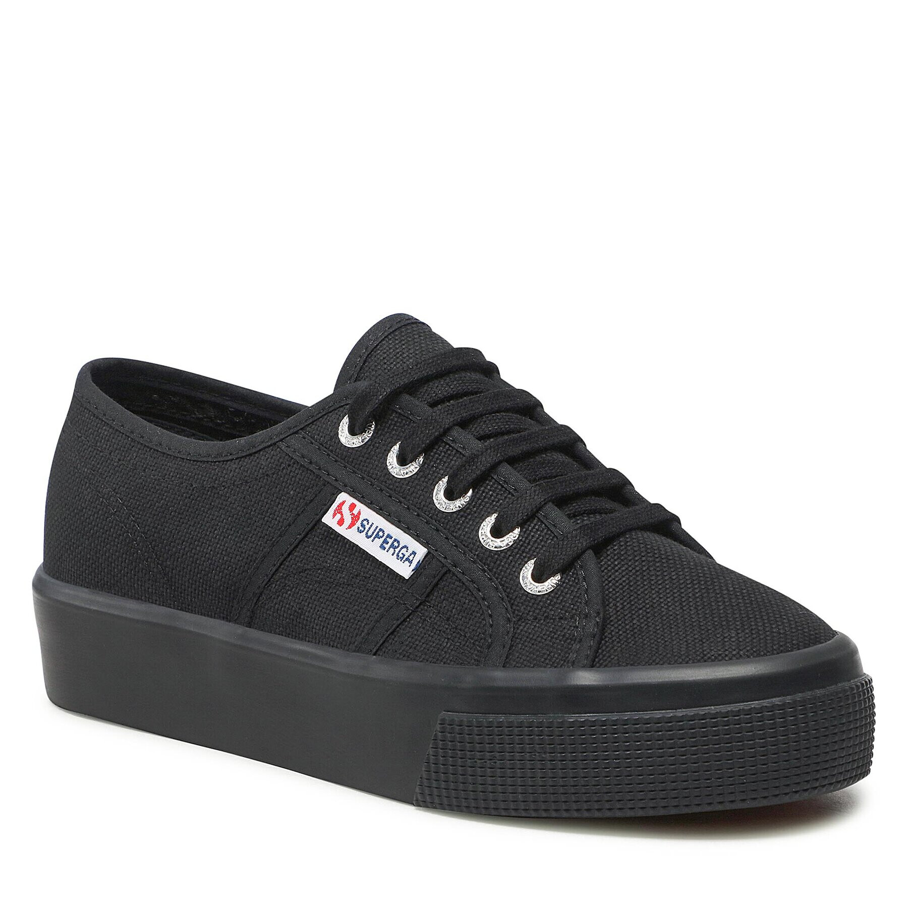 Superga Tenisky 2730 Mid Platform S2127IW Čierna - Pepit.sk