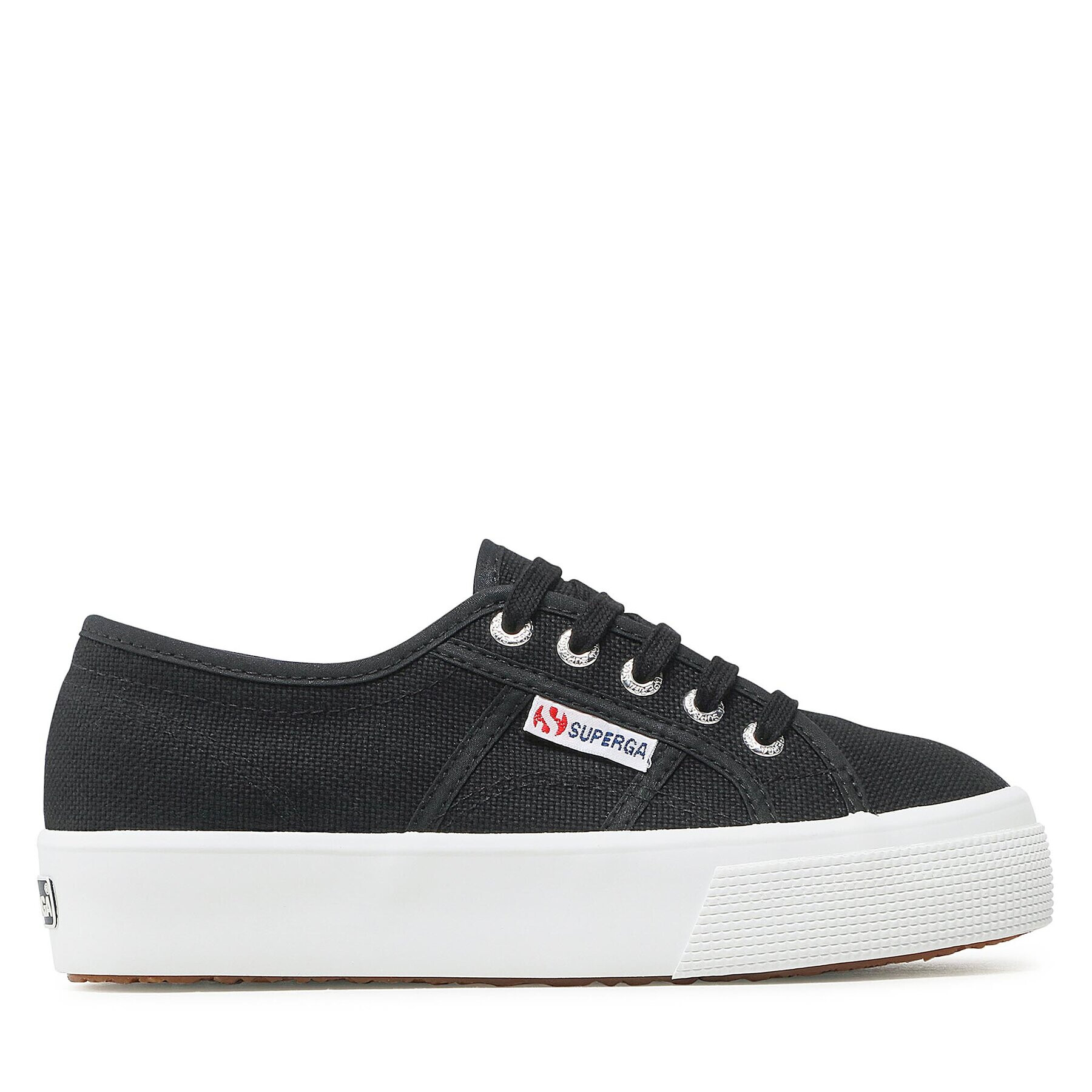 Superga Tenisky 2730 Mid Platform S2127IW Čierna - Pepit.sk