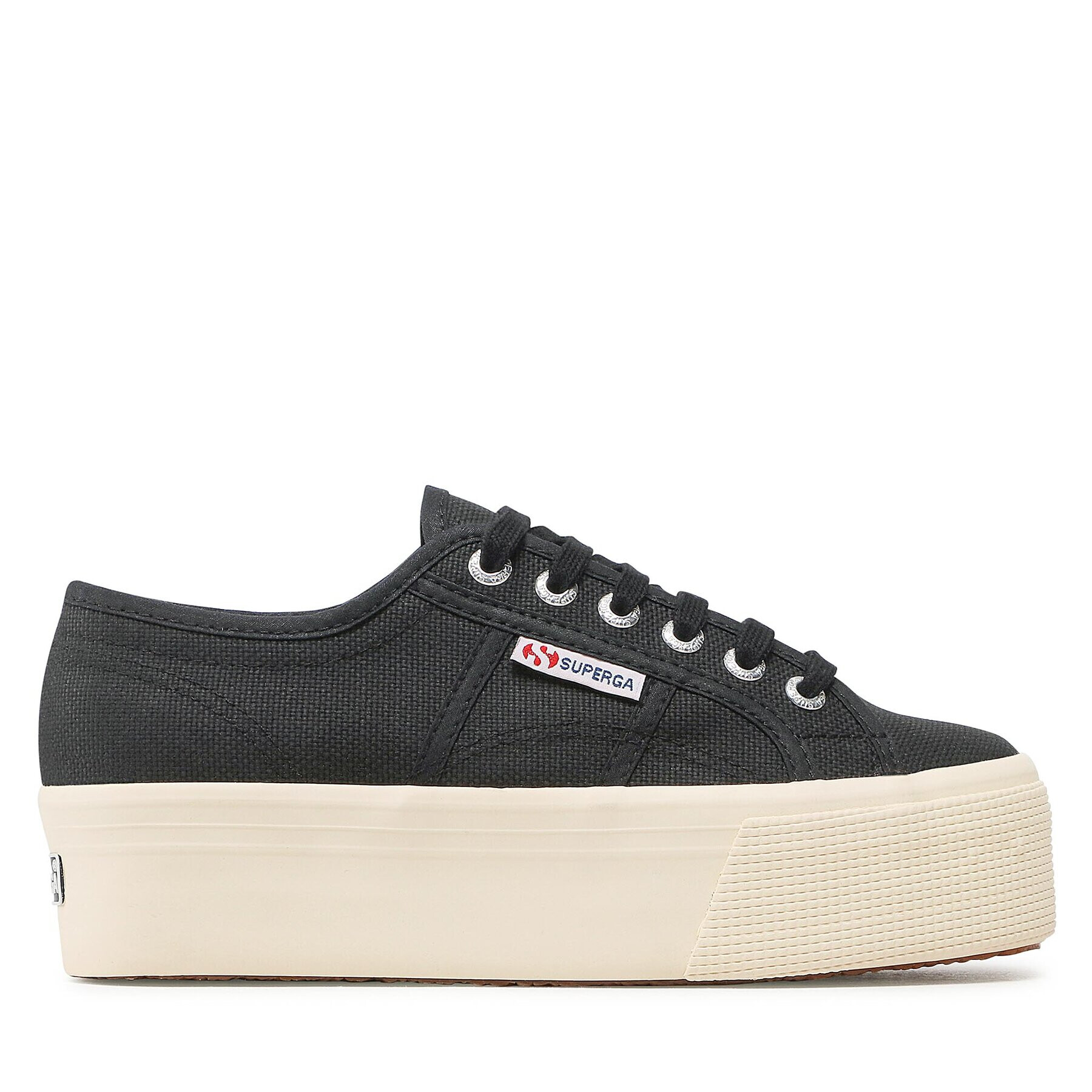 Superga Tenisky 2790 Platform S9111LW Čierna - Pepit.sk