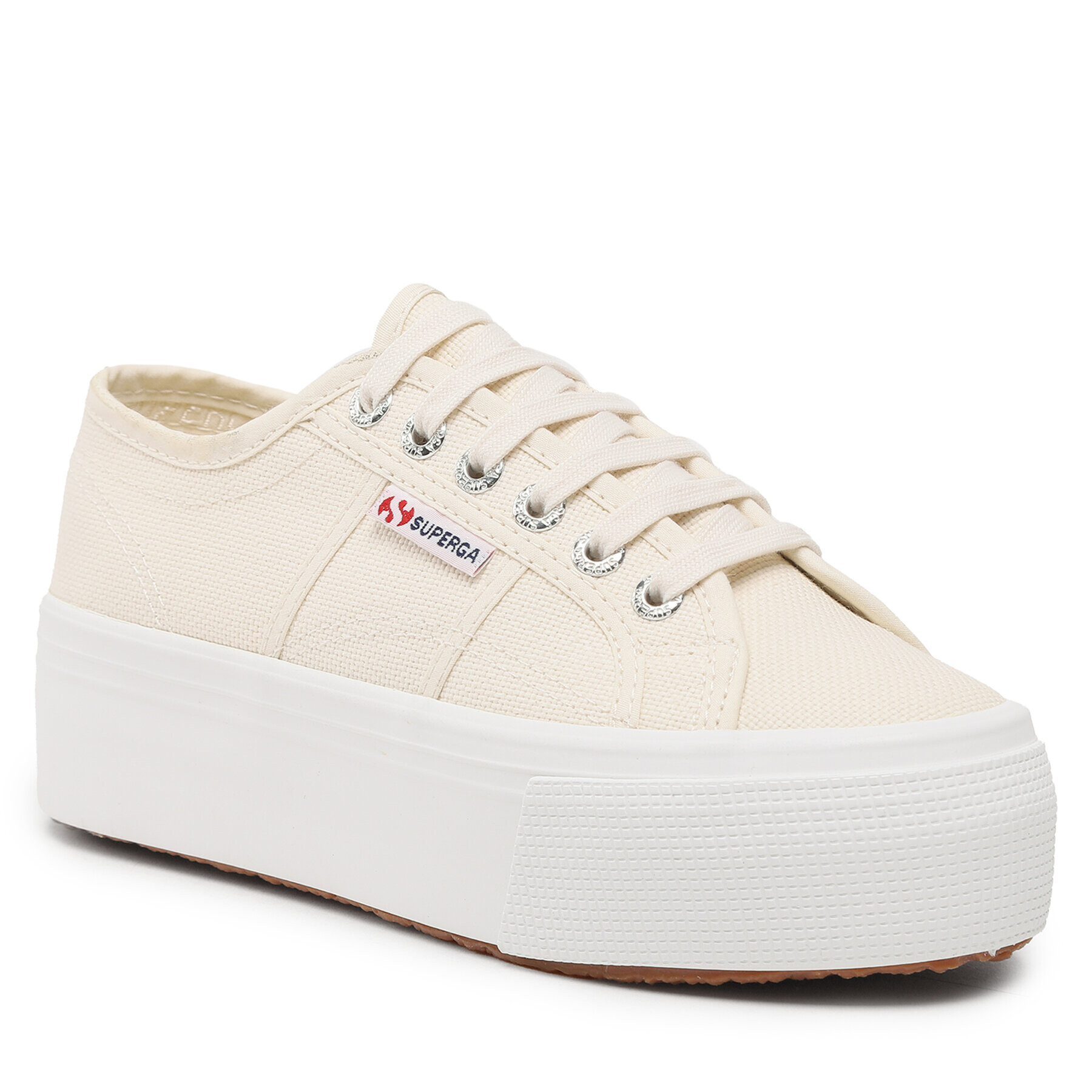 Superga Tenisky 2790 Platform S9111LW Écru - Pepit.sk