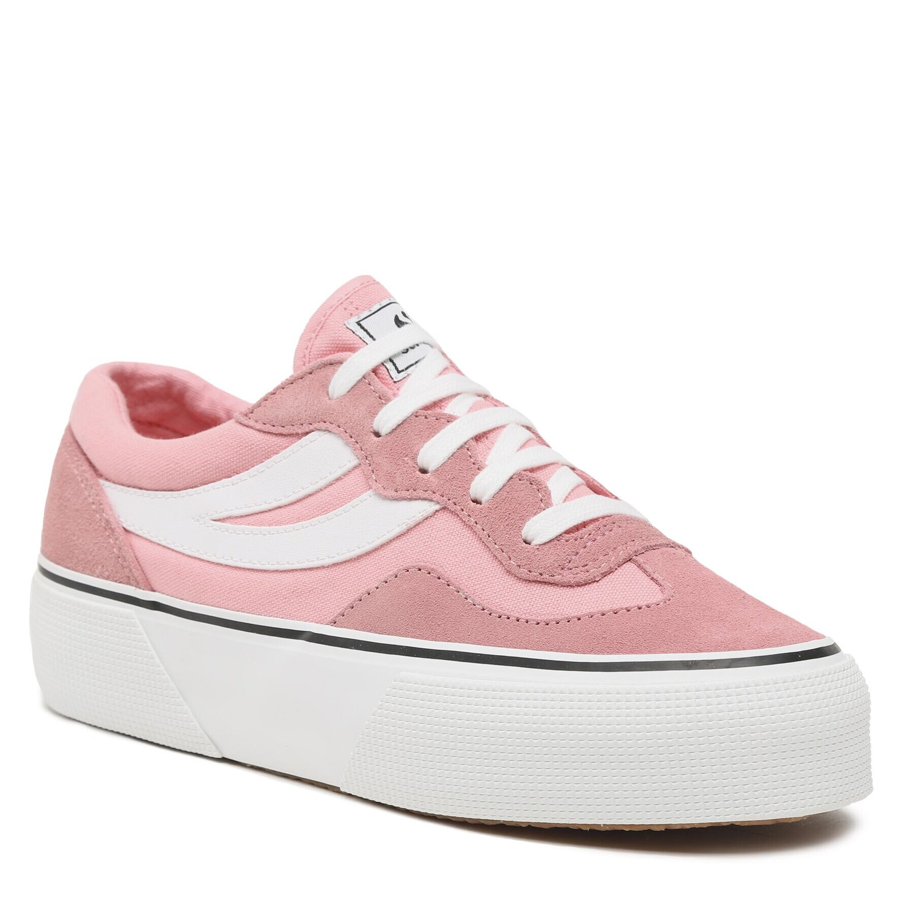 Superga Tenisky 3041 Revolley Colorblock Platform S1151MW Ružová - Pepit.sk