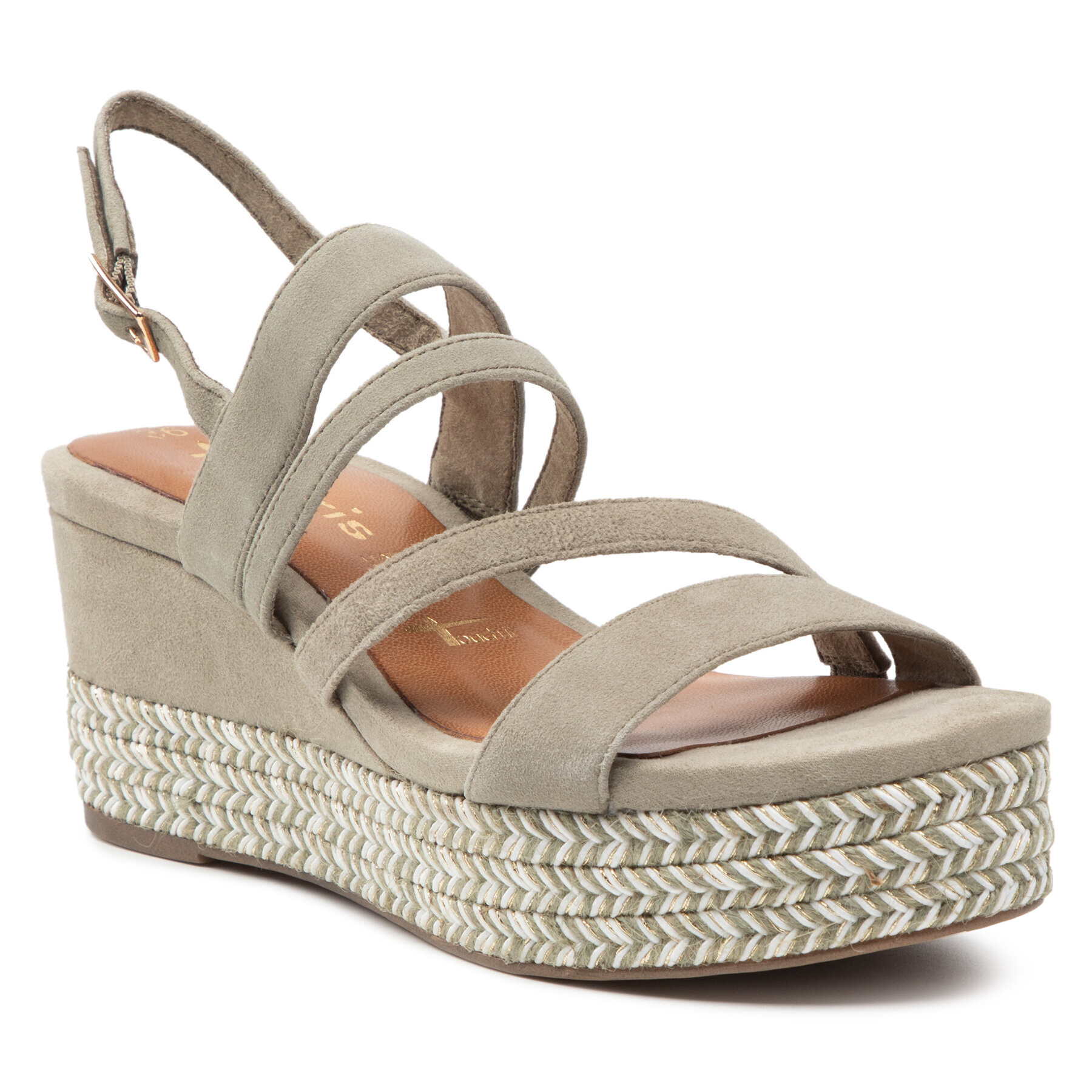 Tamaris Espadrilky 1-28002-36 Zelená - Pepit.sk