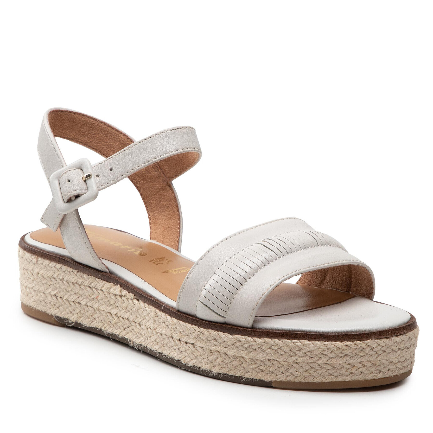 Tamaris Espadrilky 1-28250-28 Biela - Pepit.sk