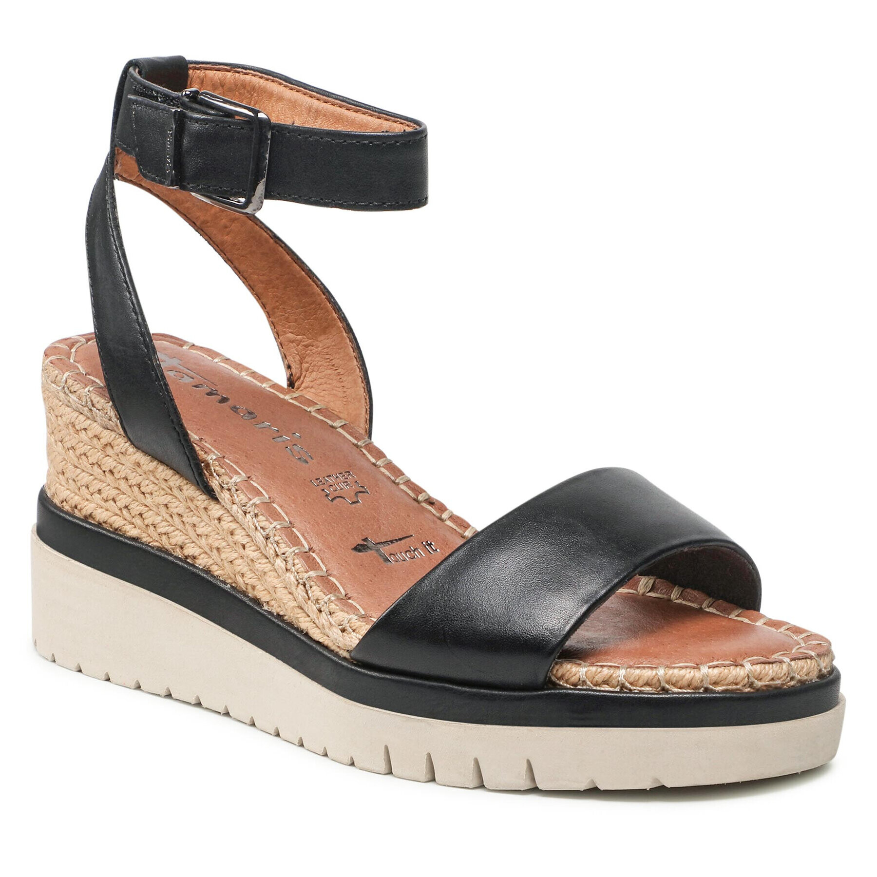 Tamaris Espadrilky 1-28310-28 Čierna - Pepit.sk