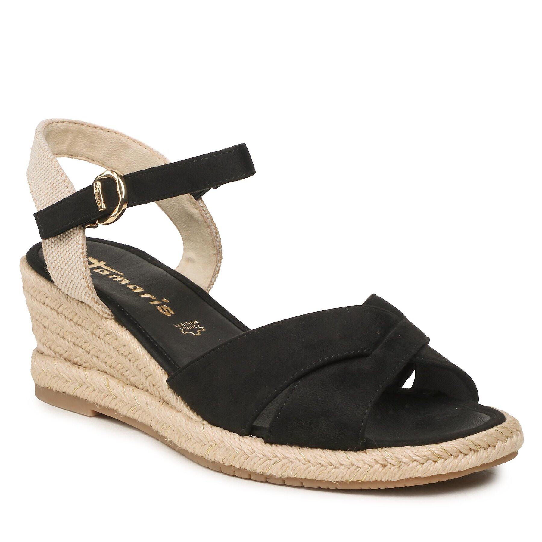 Tamaris Espadrilky 1-28367-20 Čierna - Pepit.sk