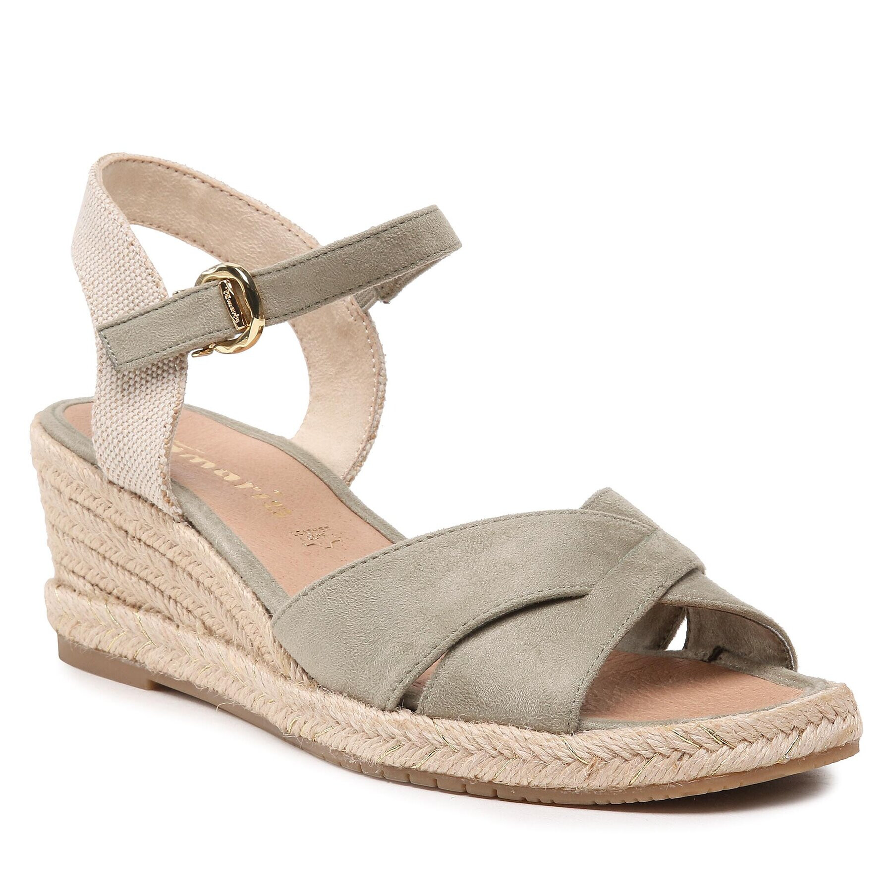 Tamaris Espadrilky 1-28367-20 Zelená - Pepit.sk