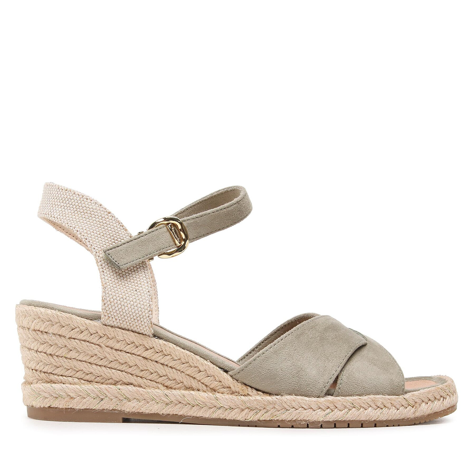 Tamaris Espadrilky 1-28367-20 Zelená - Pepit.sk