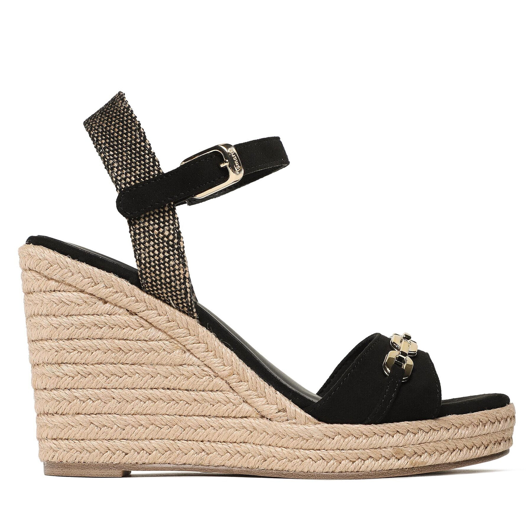 Tamaris Espadrilky 1-28399-20 Čierna - Pepit.sk