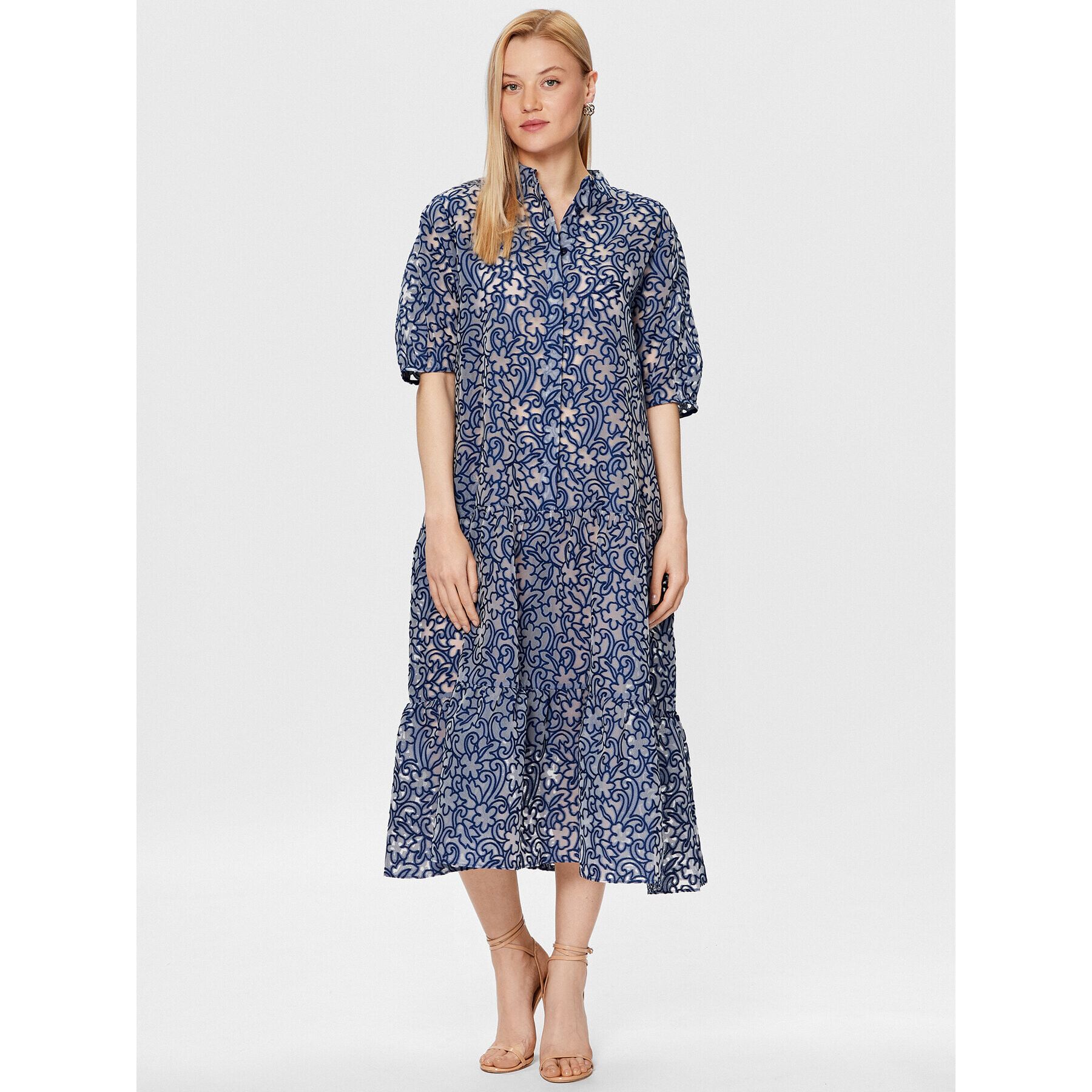 Ted Baker Každodenné šaty Camriyn 269418 Tmavomodrá Relaxed Fit - Pepit.sk