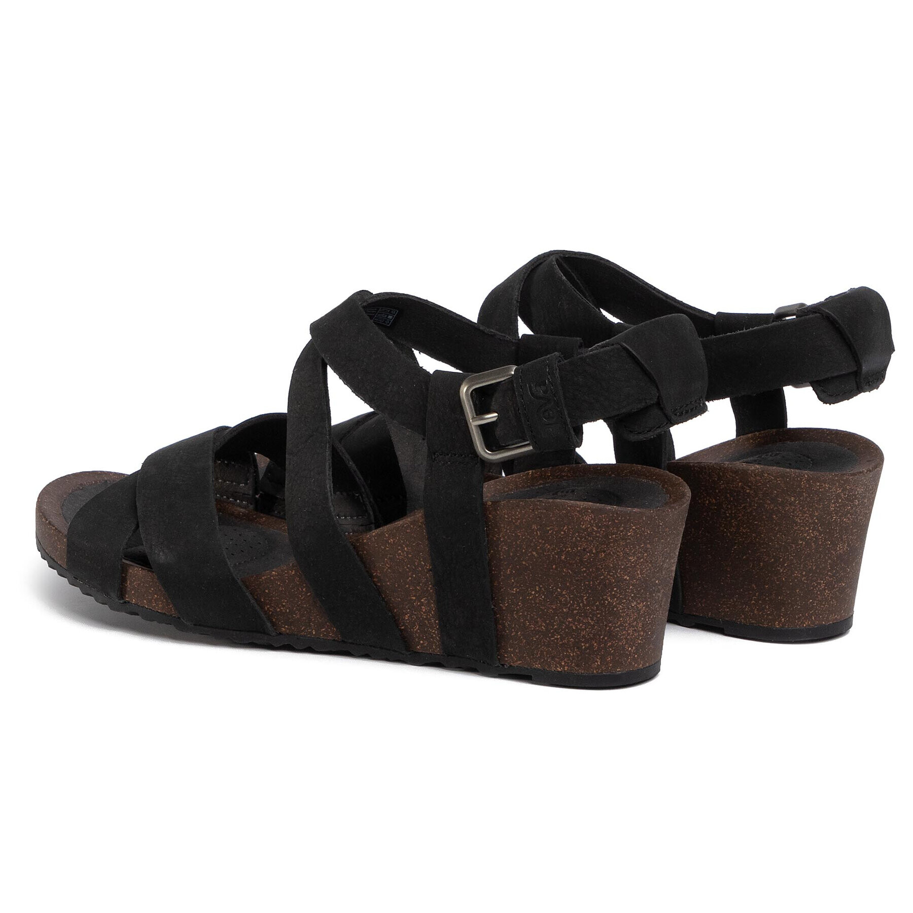 Teva Sandále Mahonia Wedge Cross Strap 1106860 Čierna - Pepit.sk