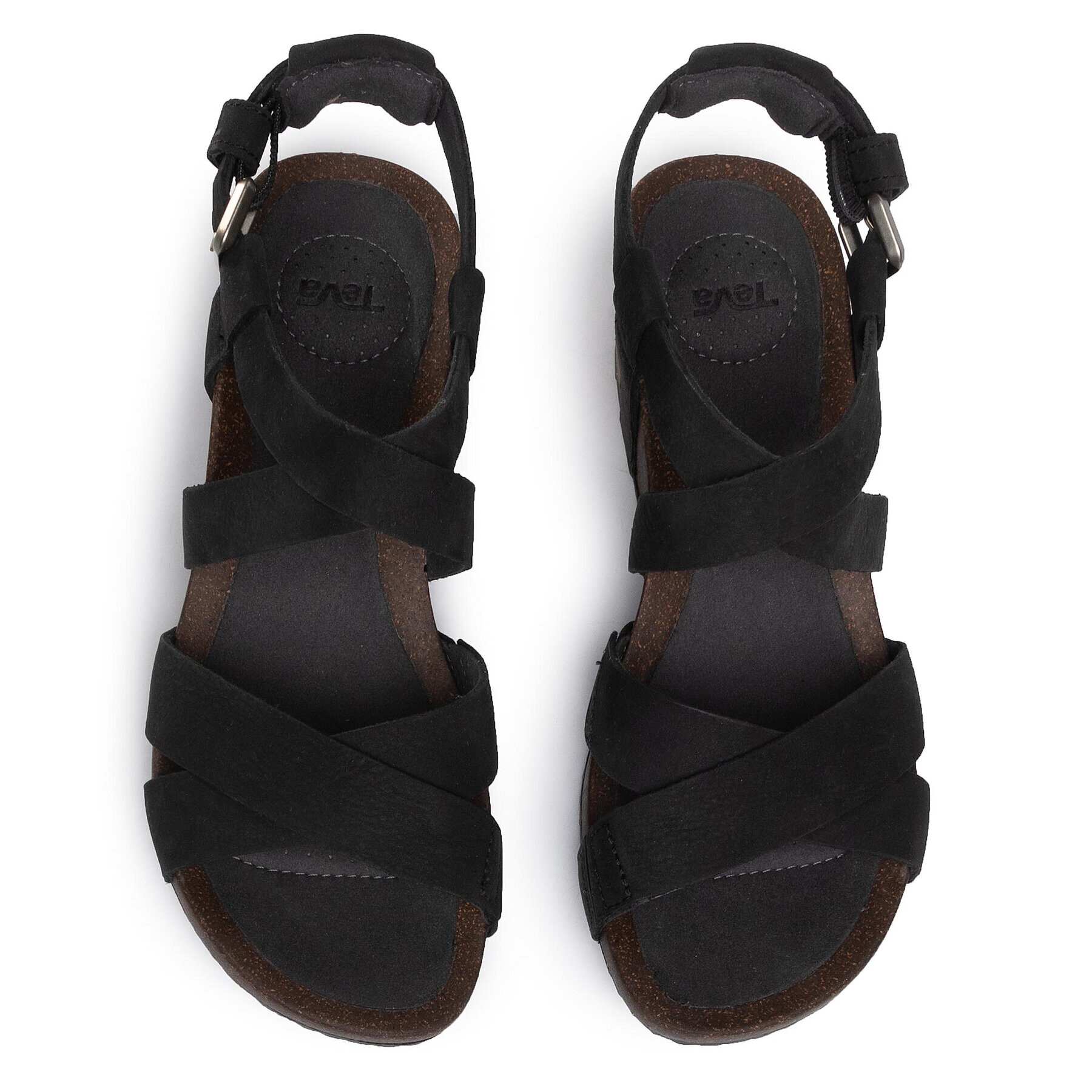 Teva Sandále Mahonia Wedge Cross Strap 1106860 Čierna - Pepit.sk