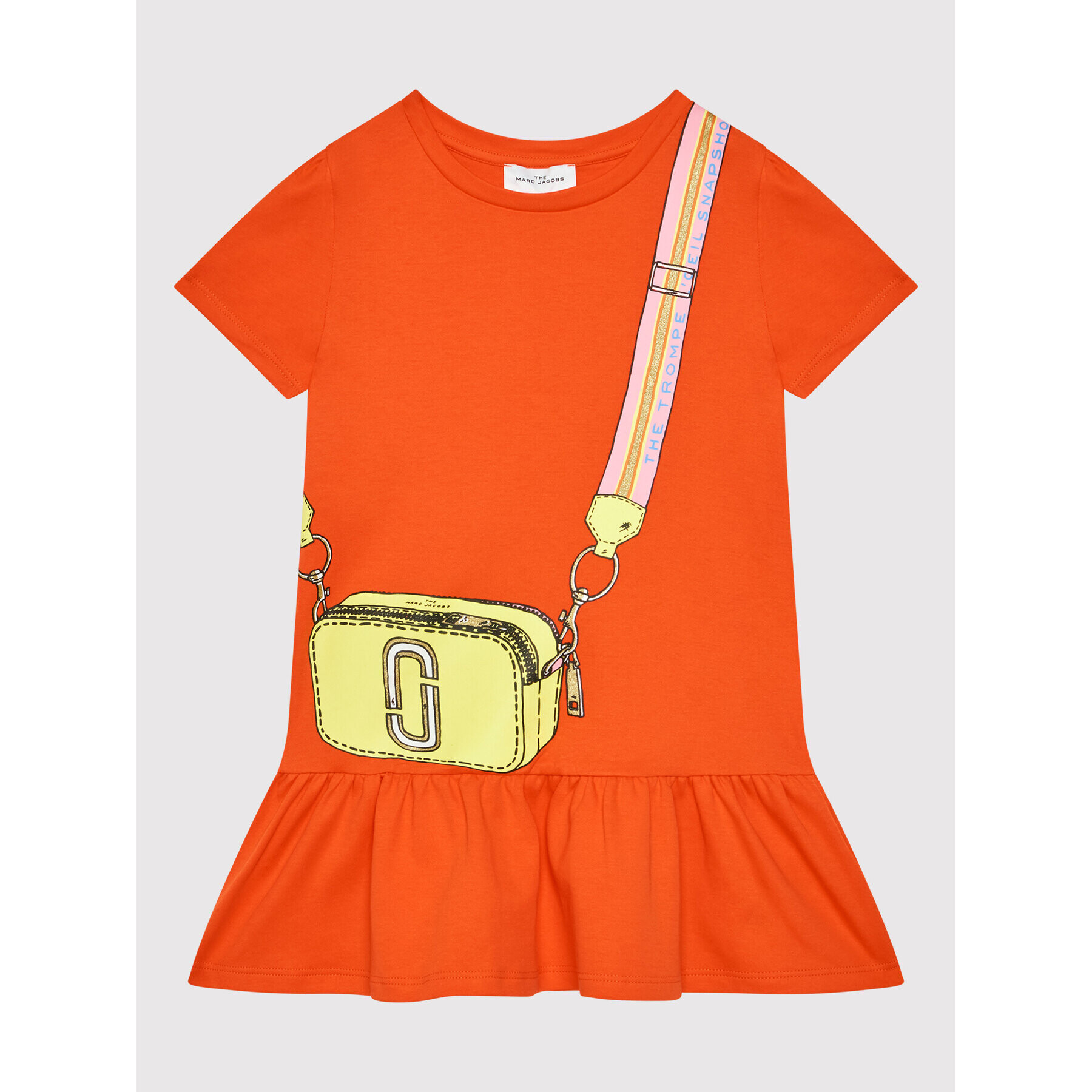 The Marc Jacobs Letné šaty W12396 S Oranžová Regular Fit - Pepit.sk