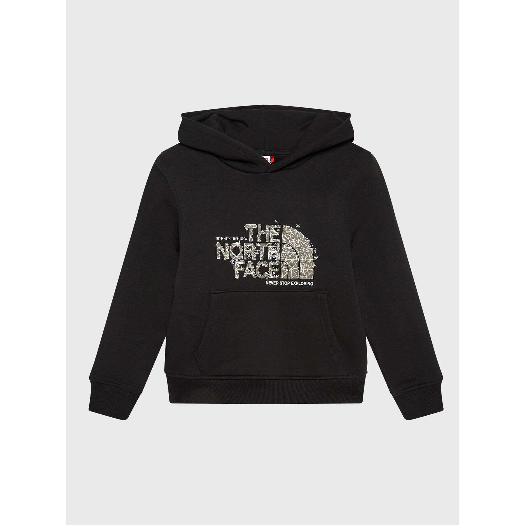 The North Face Mikina Drew Peak NF0A7X55 Čierna Regular Fit - Pepit.sk