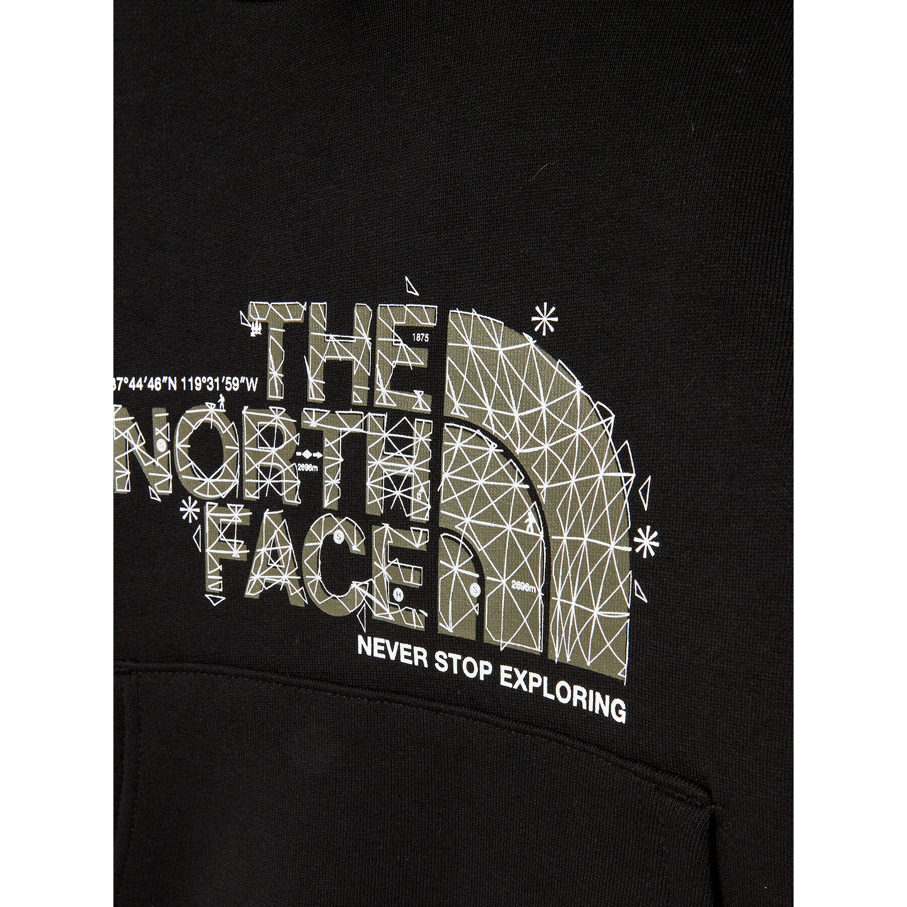 The North Face Mikina Drew Peak NF0A7X55 Čierna Regular Fit - Pepit.sk