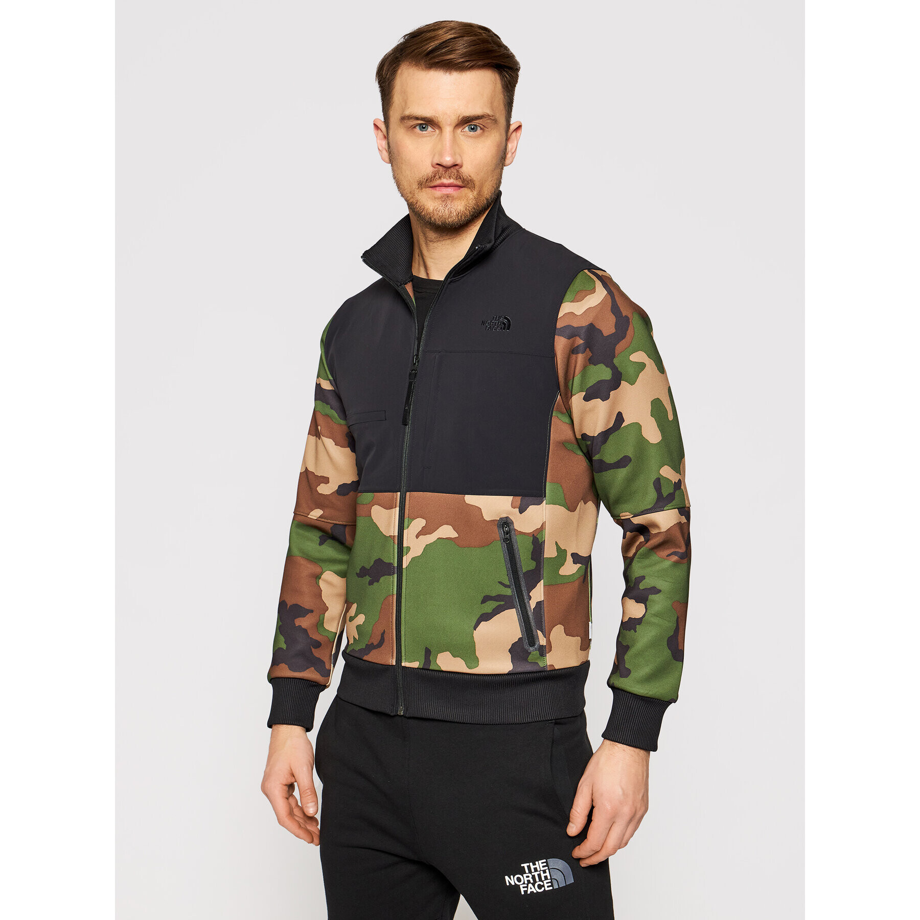 The North Face Prechodná bunda Tracksuit NF0A3LDP Zelená Regular Fit - Pepit.sk