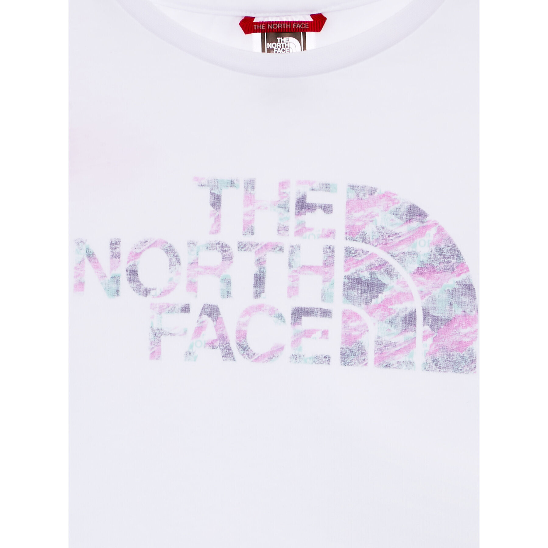 The North Face Tričko Crop Easy NF0A83EU Biela Regular Fit - Pepit.sk