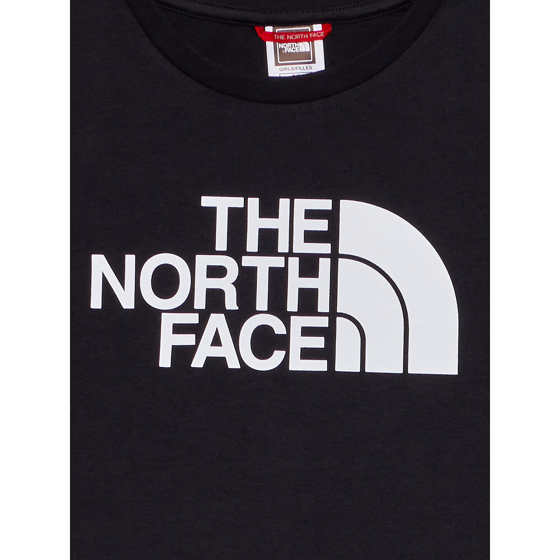 The North Face Tričko Crop Easy NF0A83EU Čierna Regular Fit - Pepit.sk