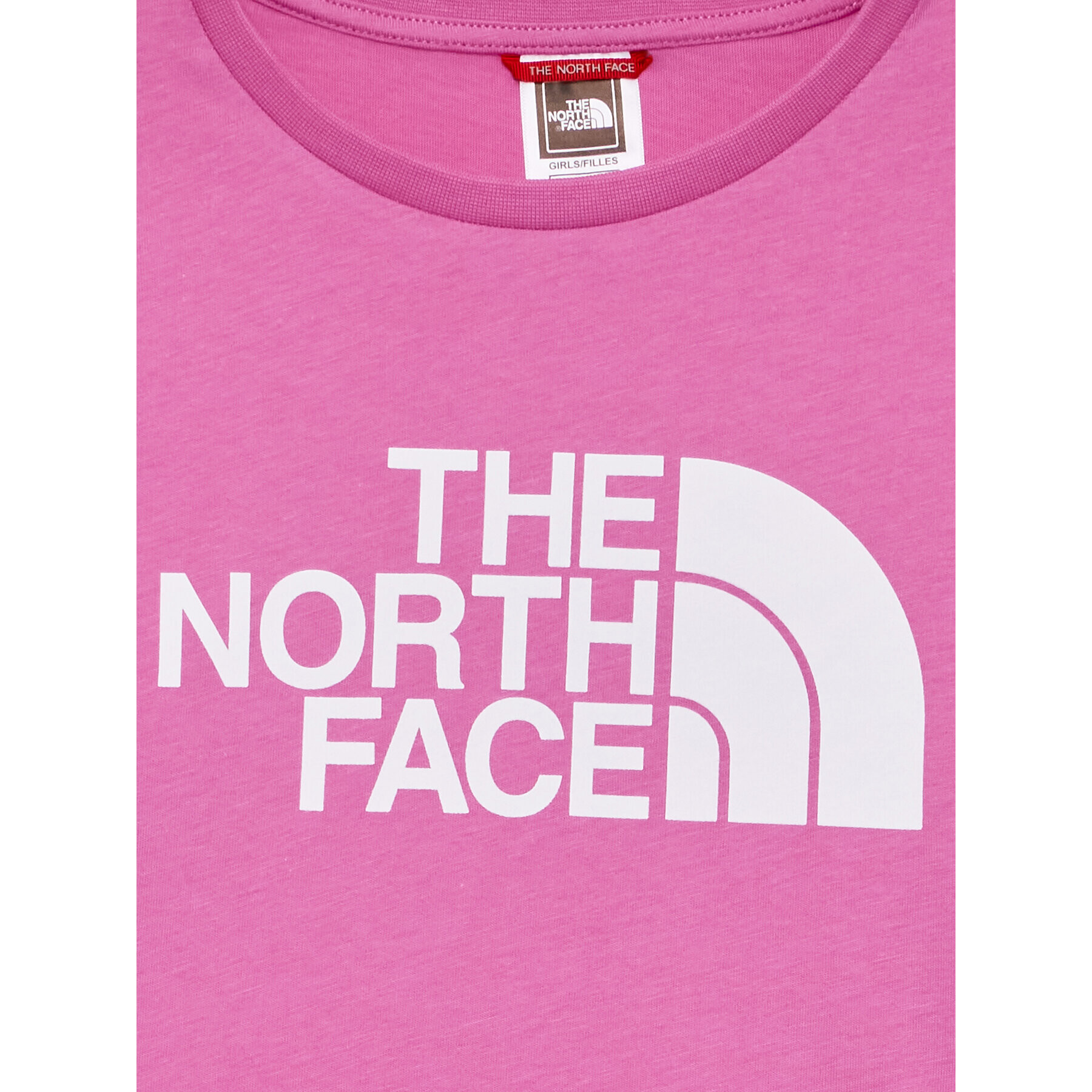 The North Face Tričko Crop Easy NF0A83EU Ružová Regular Fit - Pepit.sk