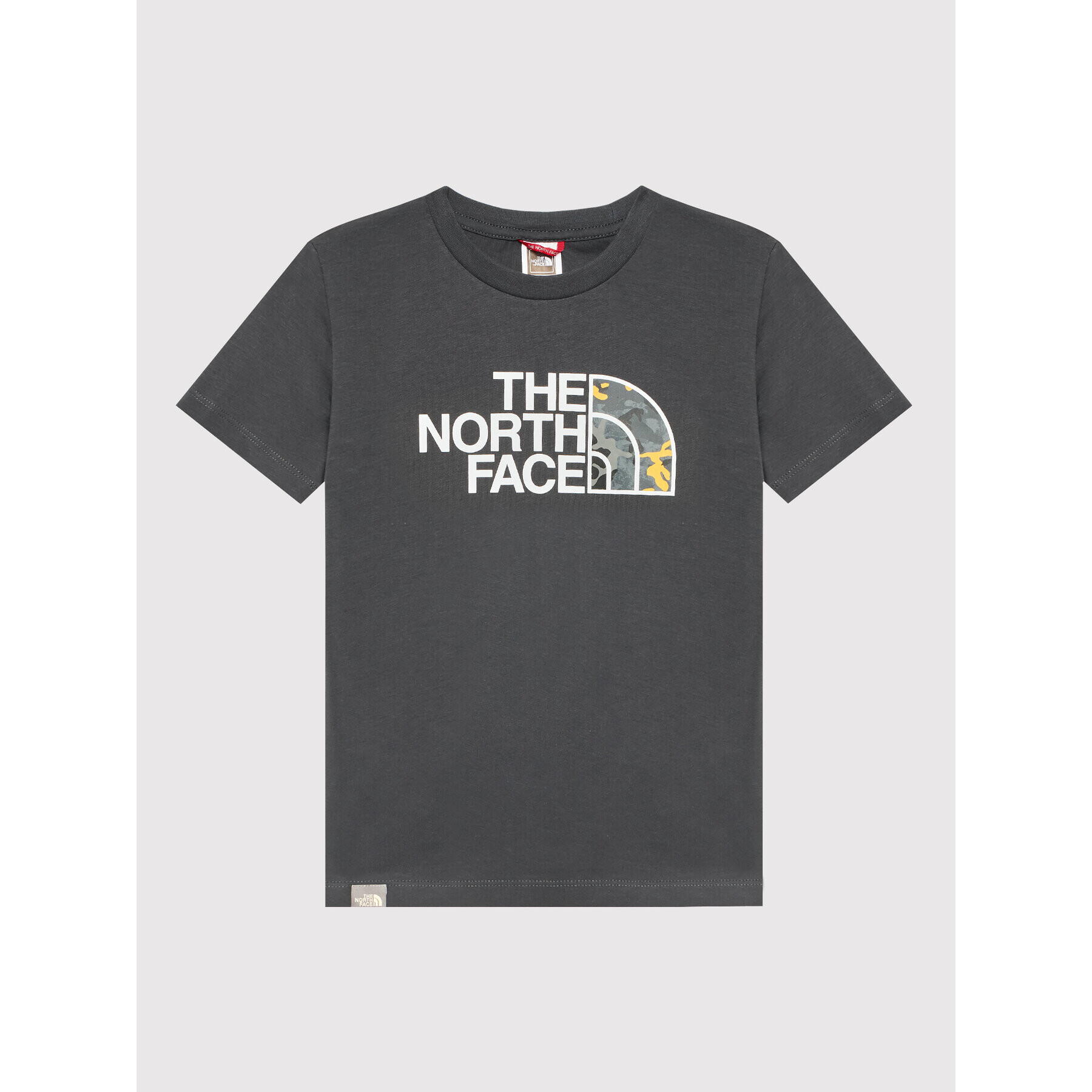 The North Face Tričko Easy Tee NF00A3P7 Sivá Regular Fit - Pepit.sk