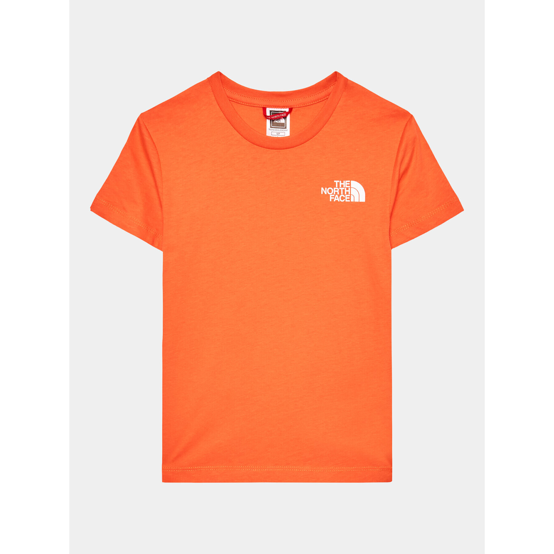 The North Face Tričko Simple Dome NF0A82EA Oranžová Regular Fit - Pepit.sk