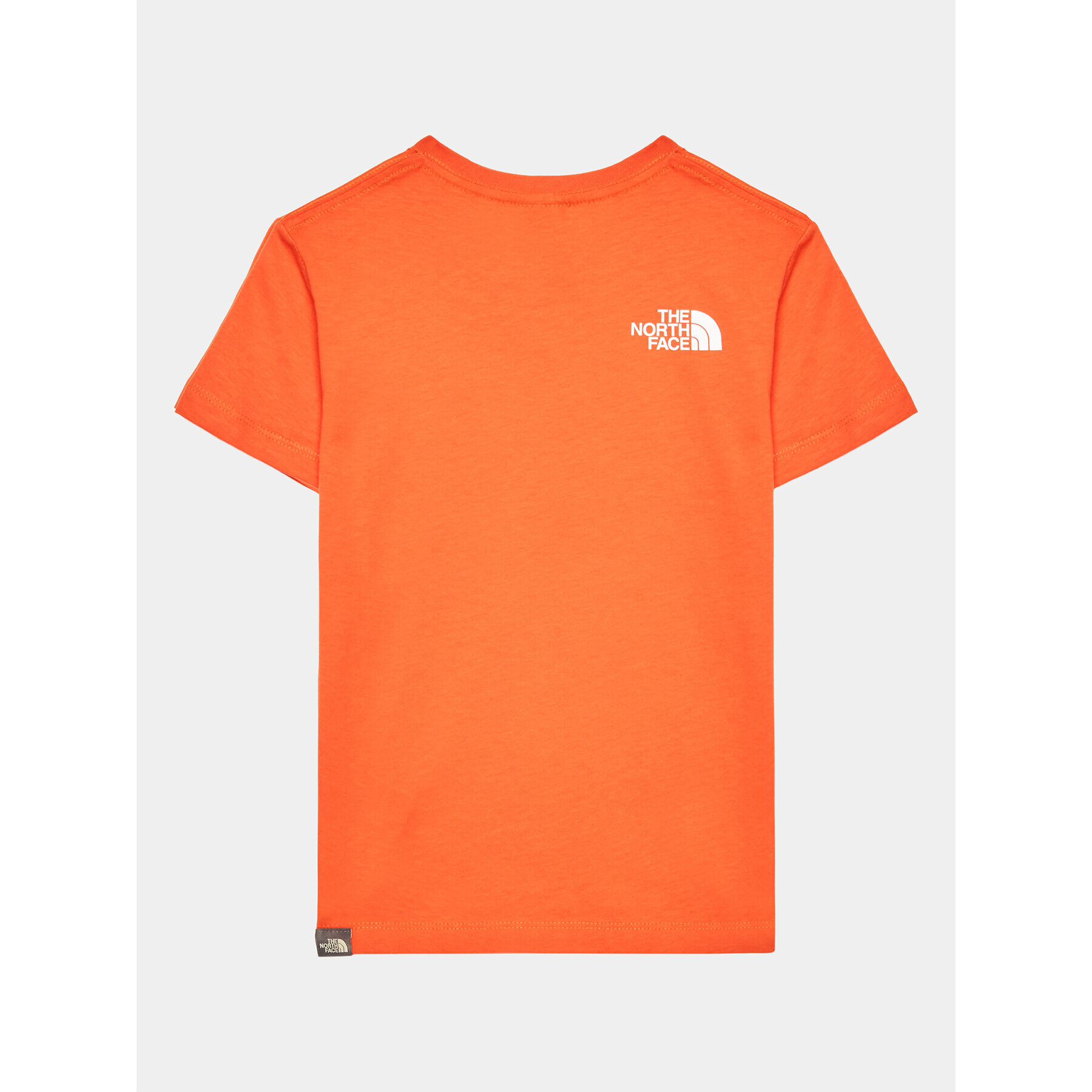 The North Face Tričko Simple Dome NF0A82EA Oranžová Regular Fit - Pepit.sk