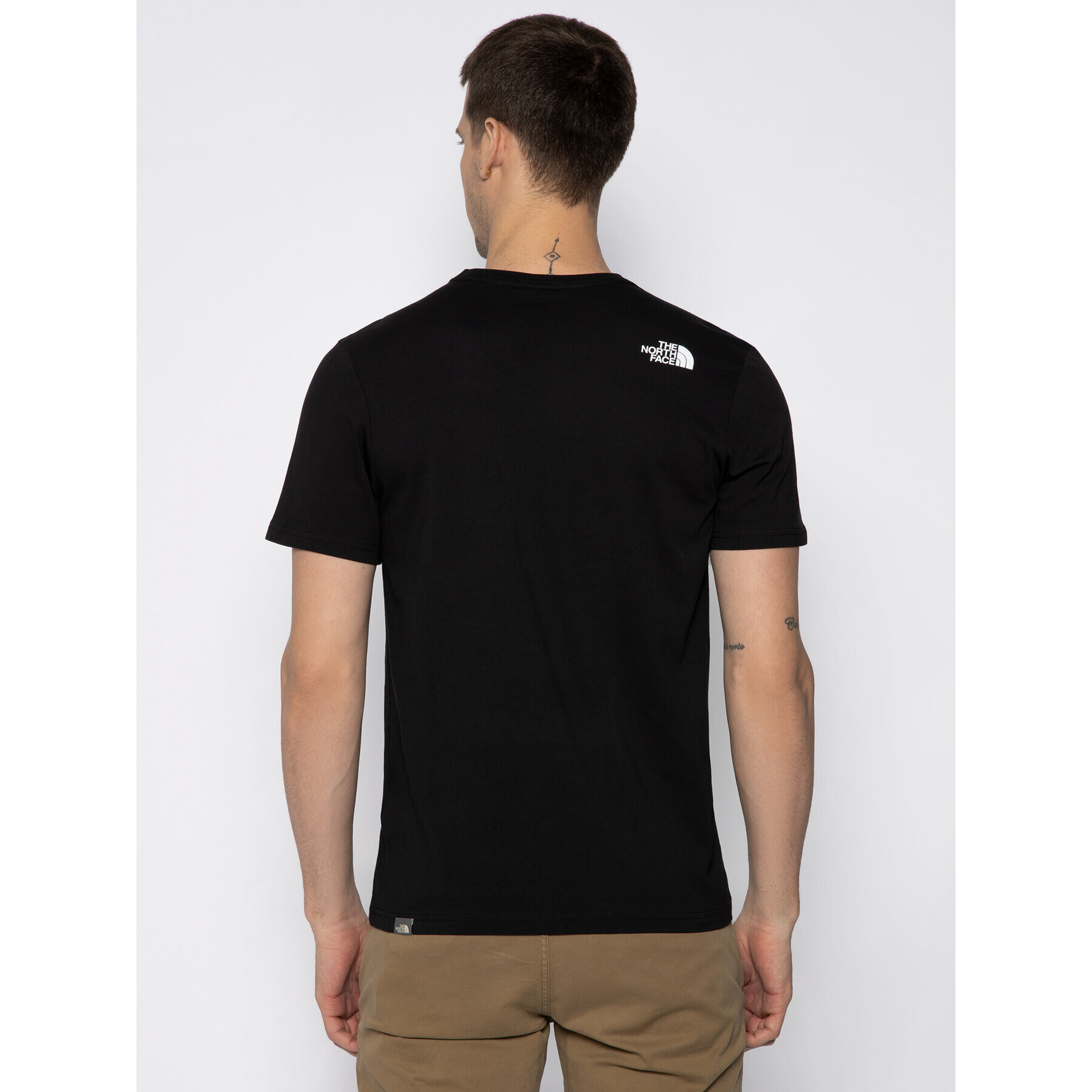 The North Face Tričko Wood Dome Tee NF00A3G1 Čierna Regular Fit - Pepit.sk