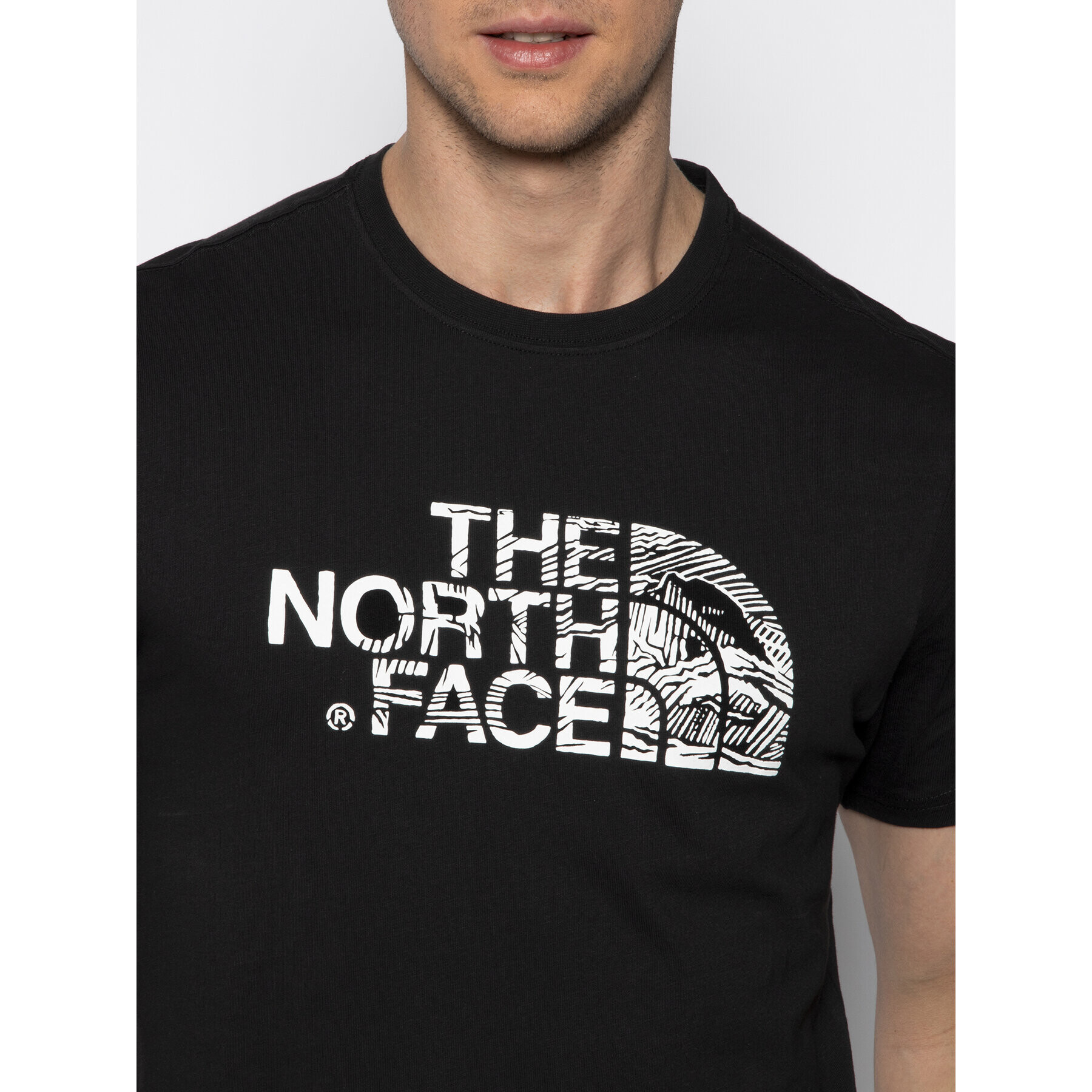 The North Face Tričko Wood Dome Tee NF00A3G1 Čierna Regular Fit - Pepit.sk