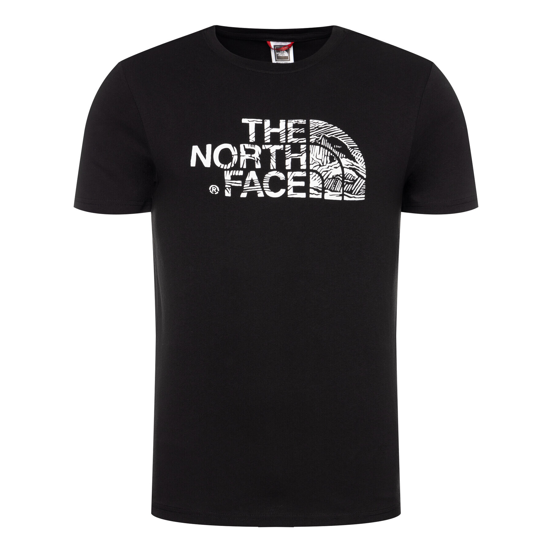 The North Face Tričko Wood Dome Tee NF00A3G1 Čierna Regular Fit - Pepit.sk