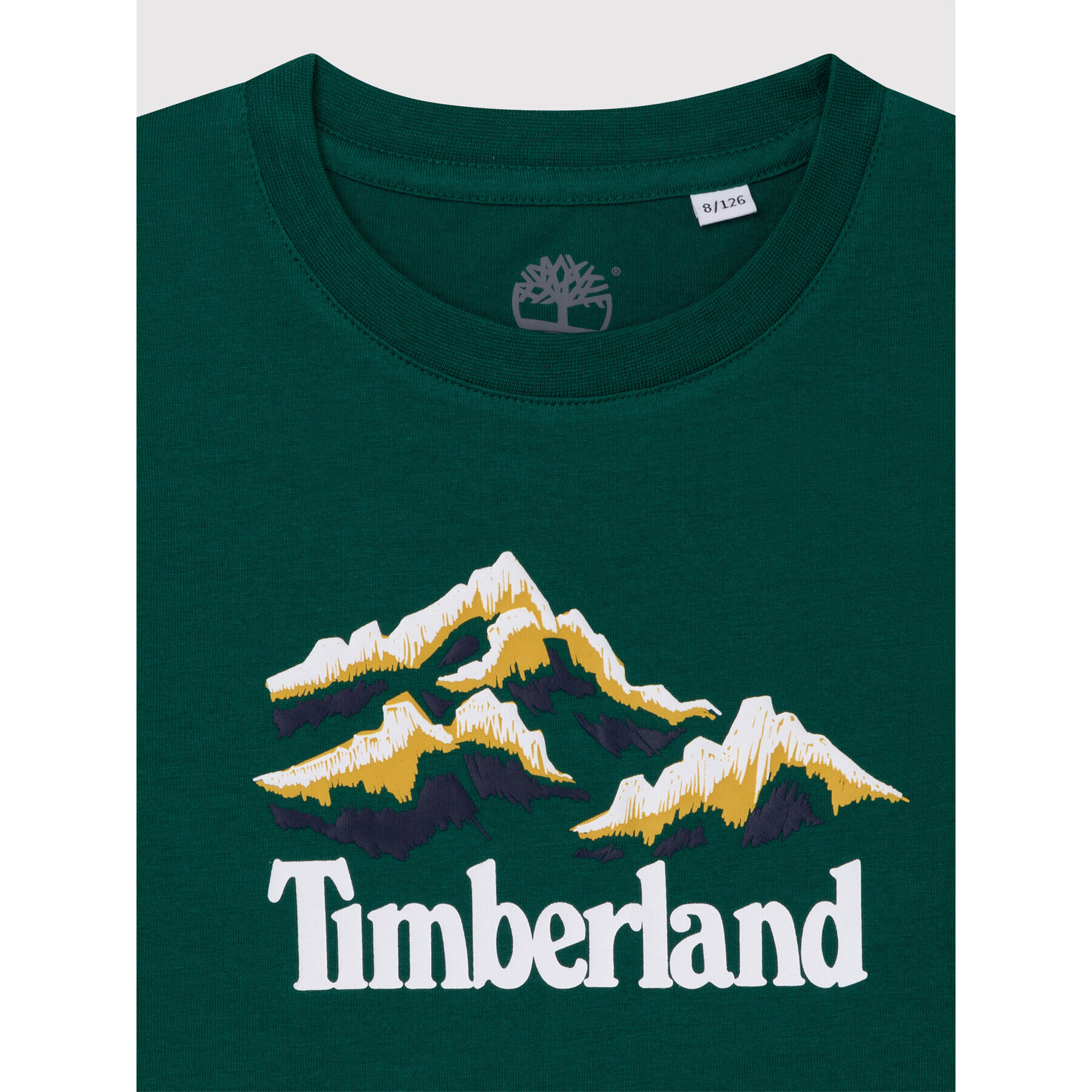 Timberland Blúzka T25T43 S Zelená Regular Fit - Pepit.sk