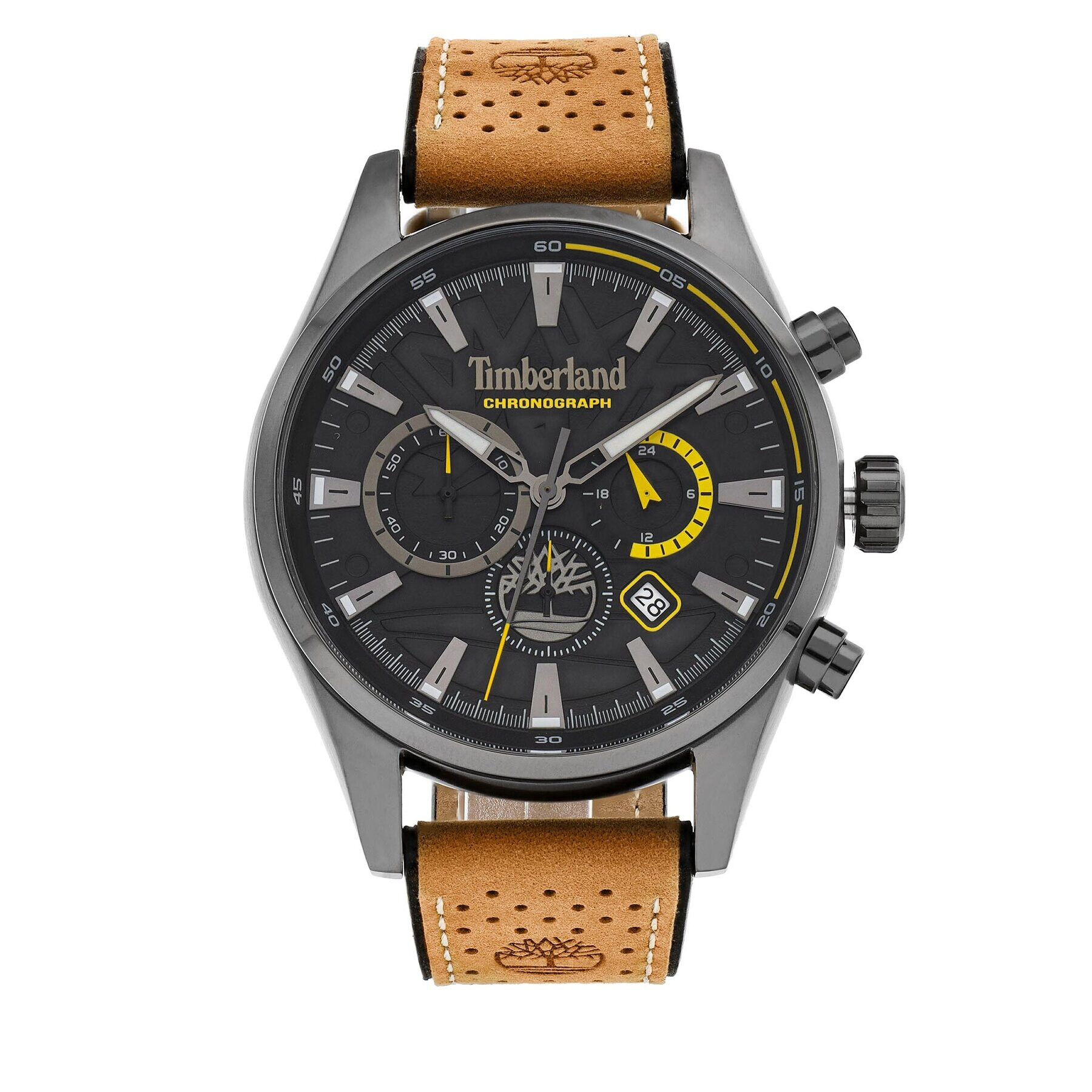 Timberland Hodinky Aldridge TDWGC2102401 Hnedá - Pepit.sk