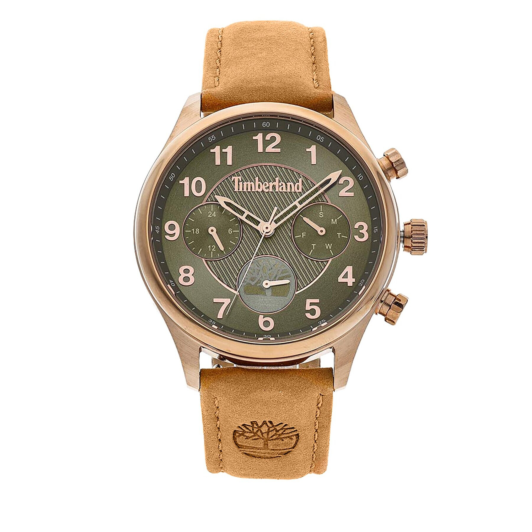 Timberland Hodinky Ballardvale TDWLF2200101 Hnedá - Pepit.sk