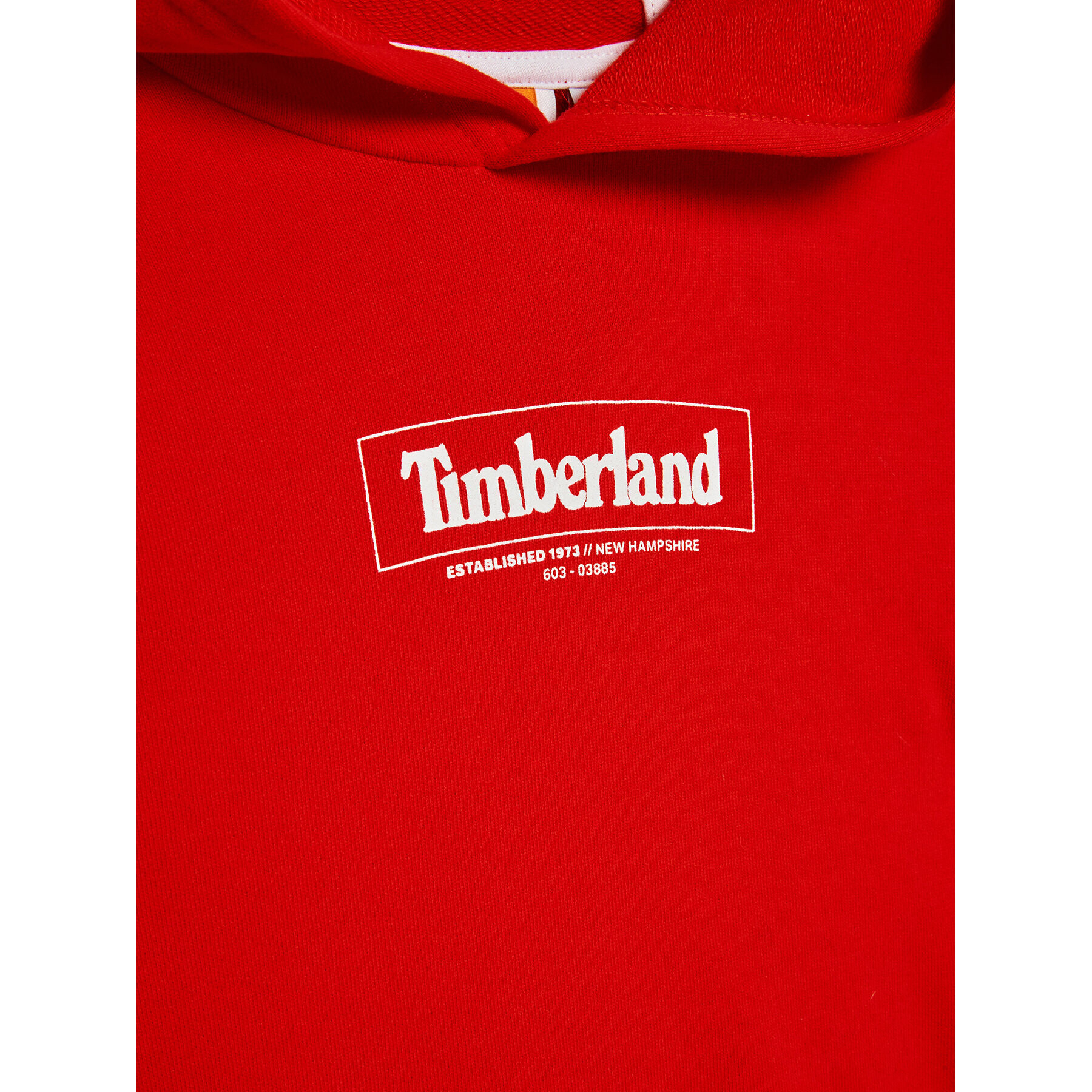 Timberland Mikina T25T09 D Červená Regular Fit - Pepit.sk