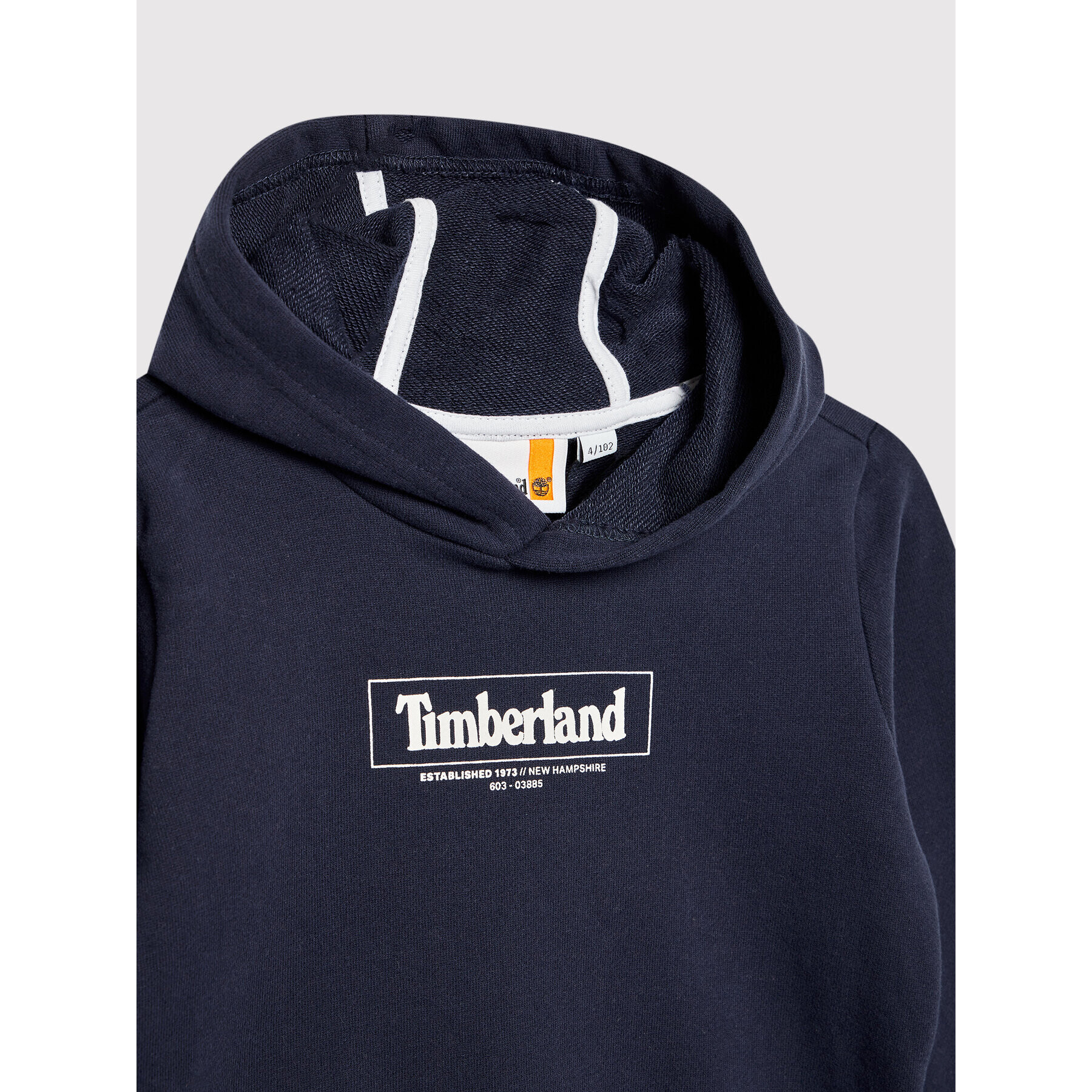 Timberland Mikina T25T09 D Tmavomodrá Regular Fit - Pepit.sk