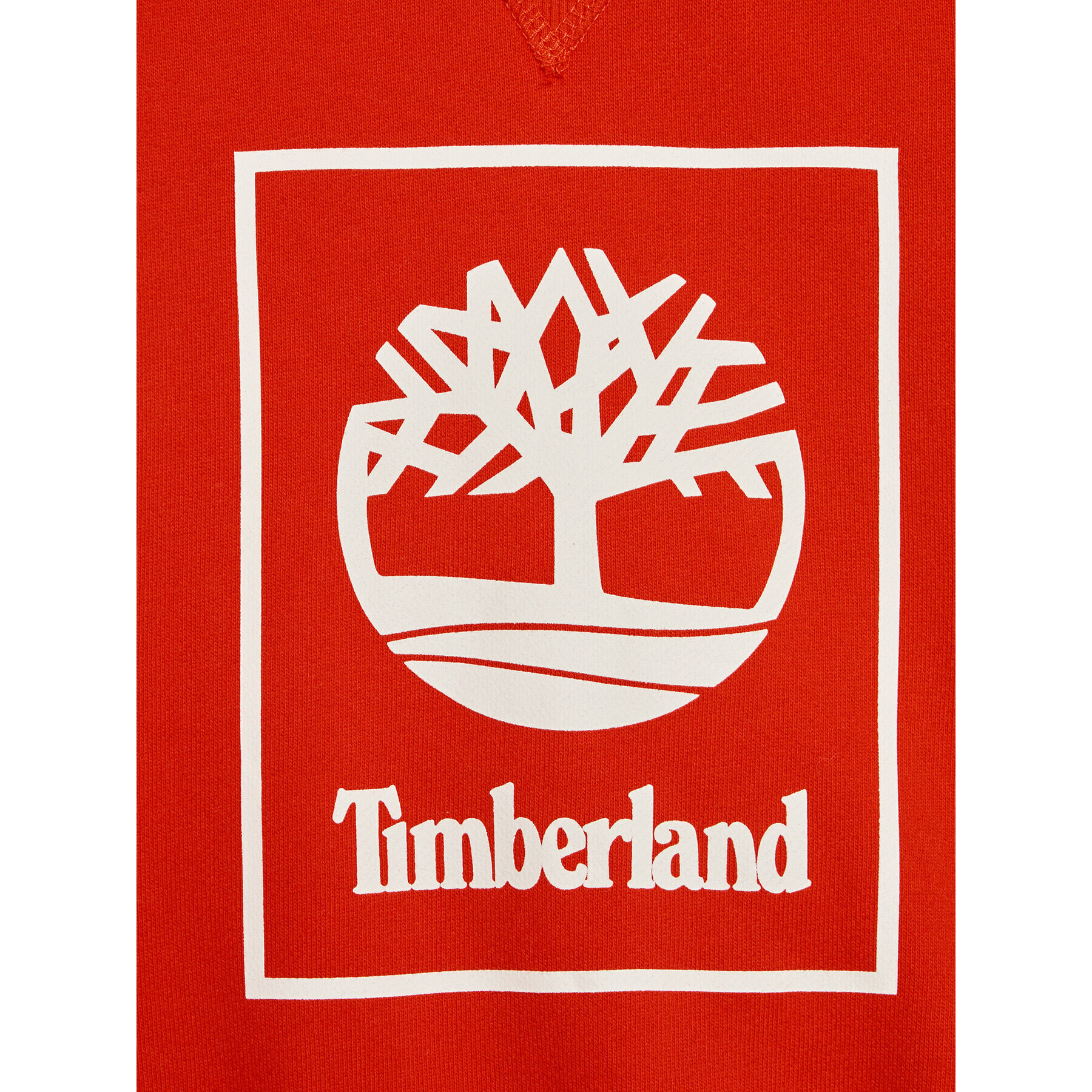 Timberland Mikina T25T12 D Červená Regular Fit - Pepit.sk