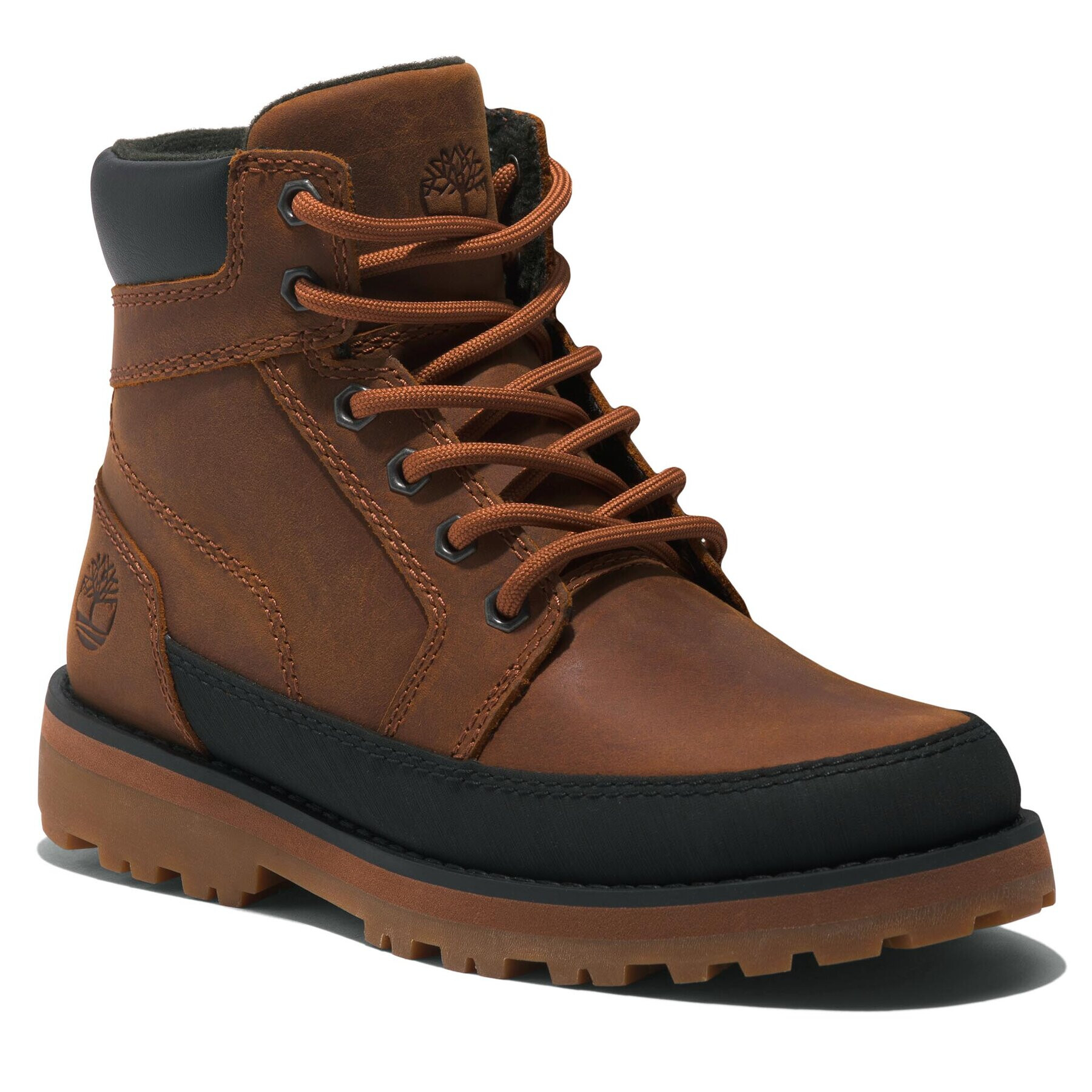 Timberland Outdoorová obuv Courma Kid Boot W/ Rand TB0A5XJ9F131 Hnedá - Pepit.sk