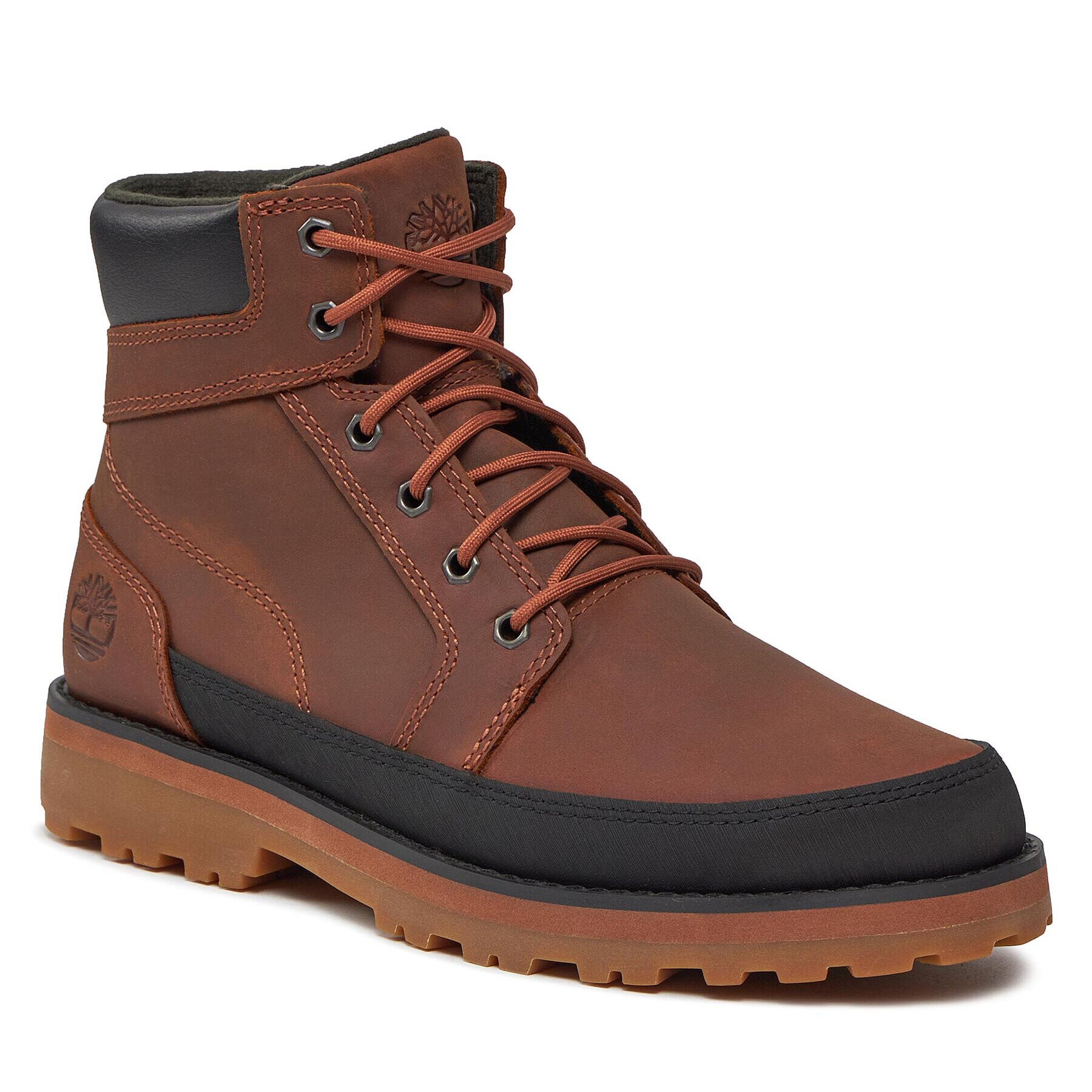 Timberland Outdoorová obuv Courma Kid Boot W/ Rand TB0A62WNF131 Hnedá - Pepit.sk