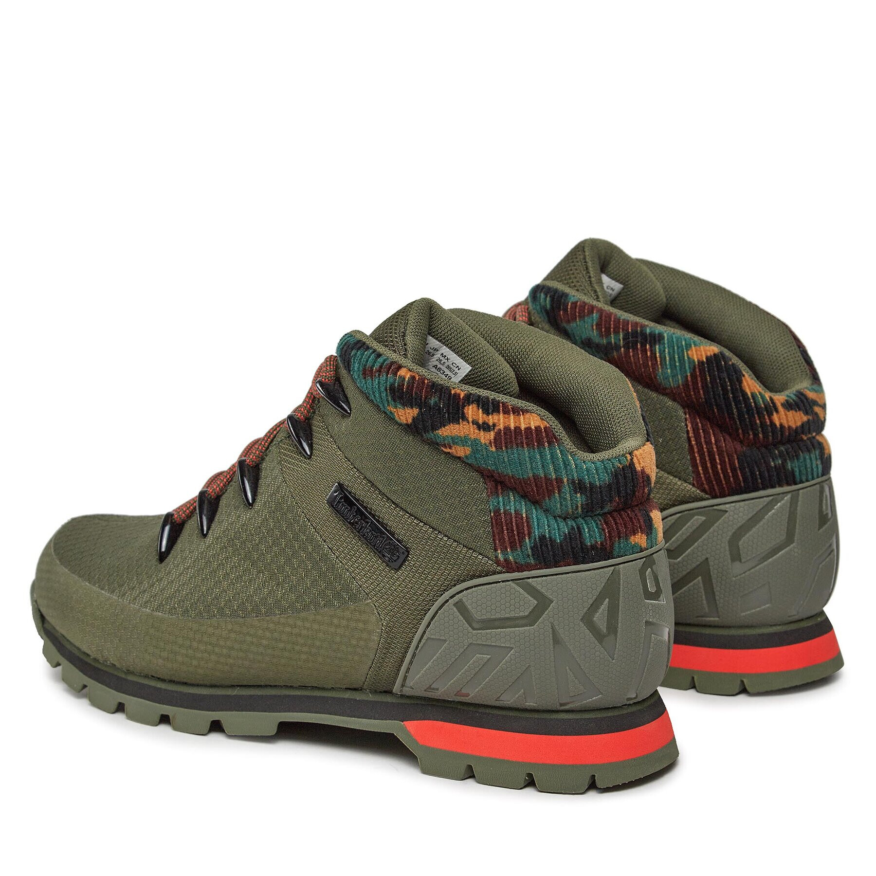 Timberland Trekingová obuv Euro Sprint Fabric Wp TB0A2K7QA581 Zelená - Pepit.sk