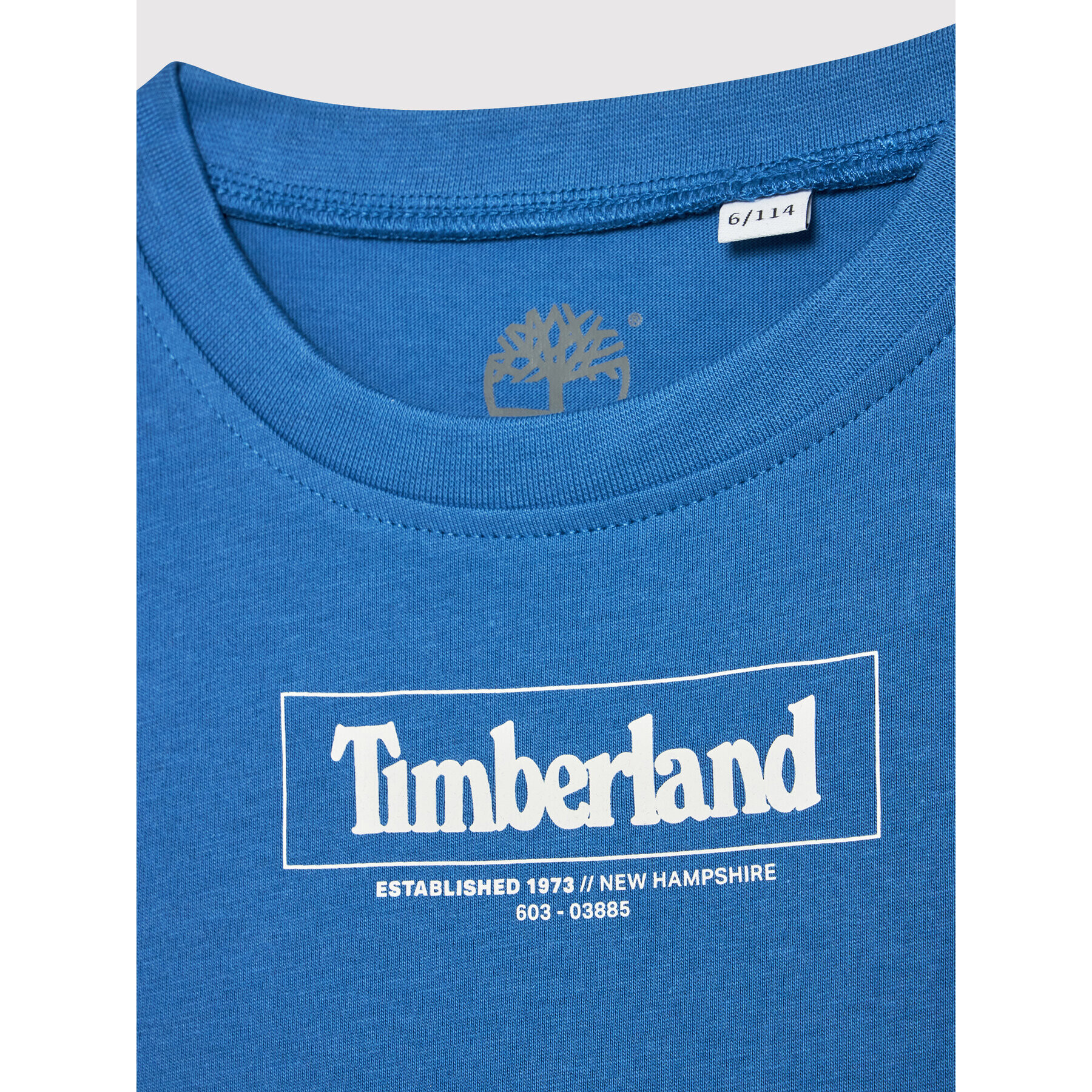 Timberland Tričko T25S81 D Modrá Regular Fit - Pepit.sk