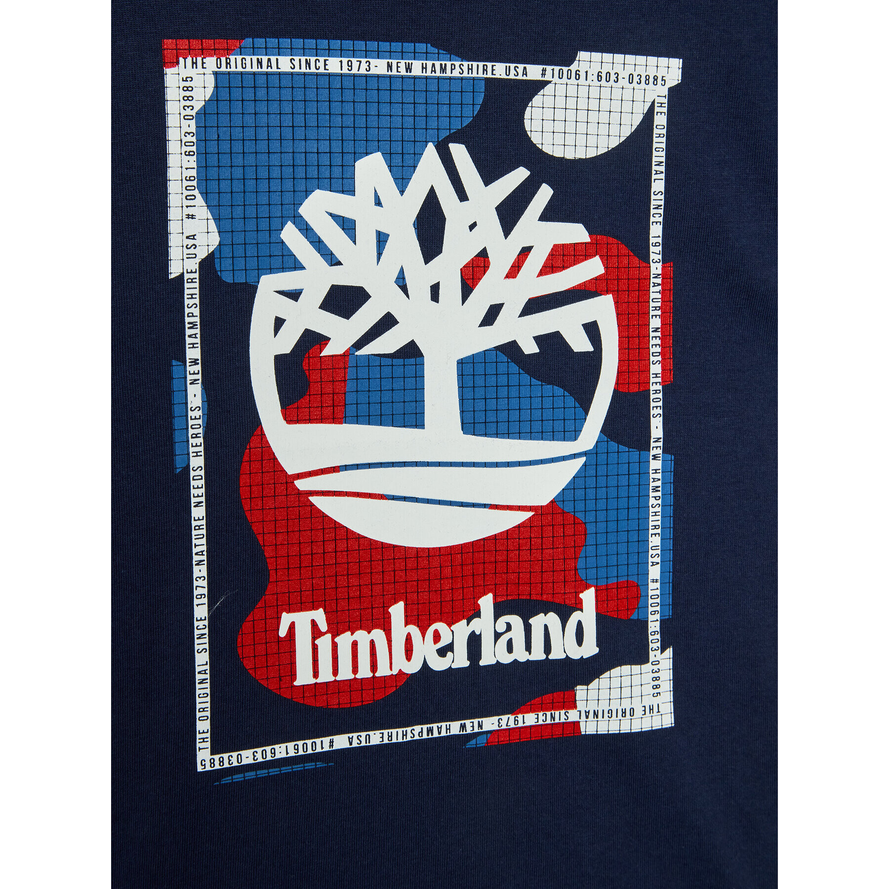 Timberland Tričko T25S84 D Tmavomodrá Regular Fit - Pepit.sk