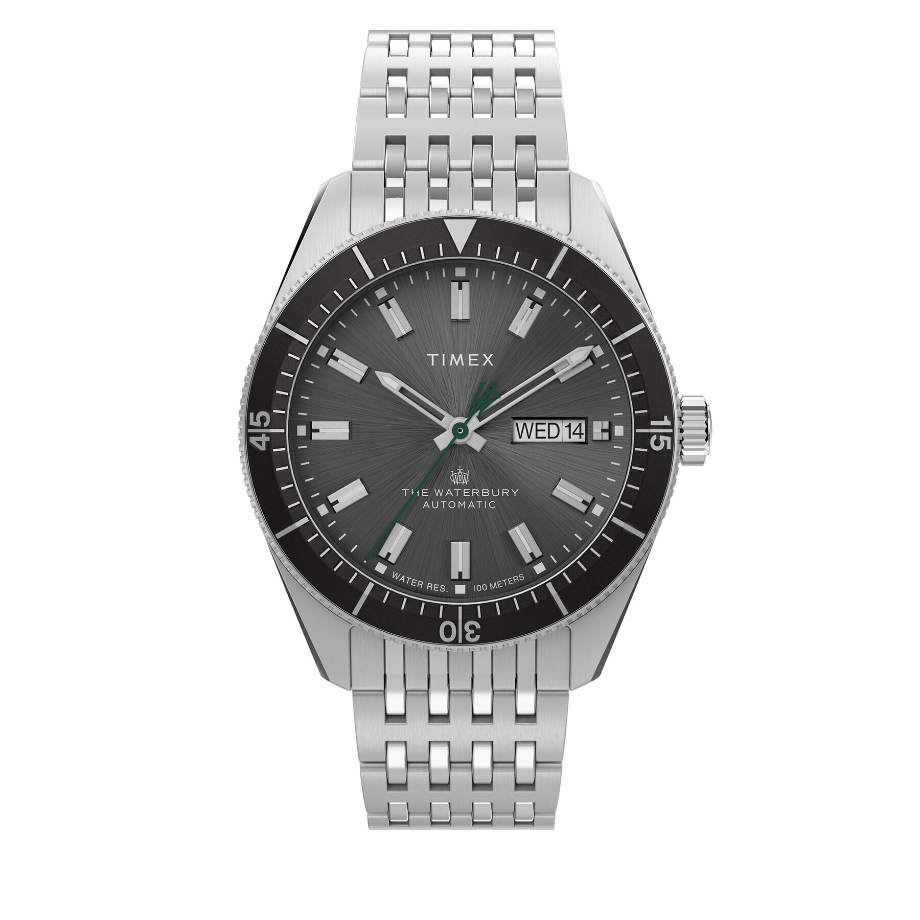 Timex Hodinky Waterbury Dive Automatic TW2V24900 Strieborná - Pepit.sk