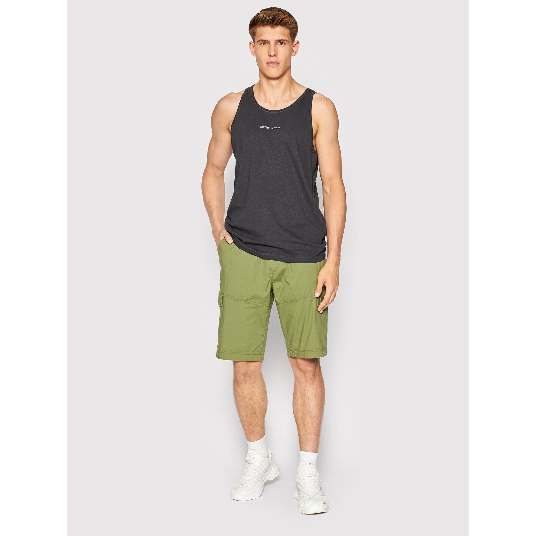 Tom Tailor Denim Tank top 1031147 Čierna Relaxed Fit - Pepit.sk