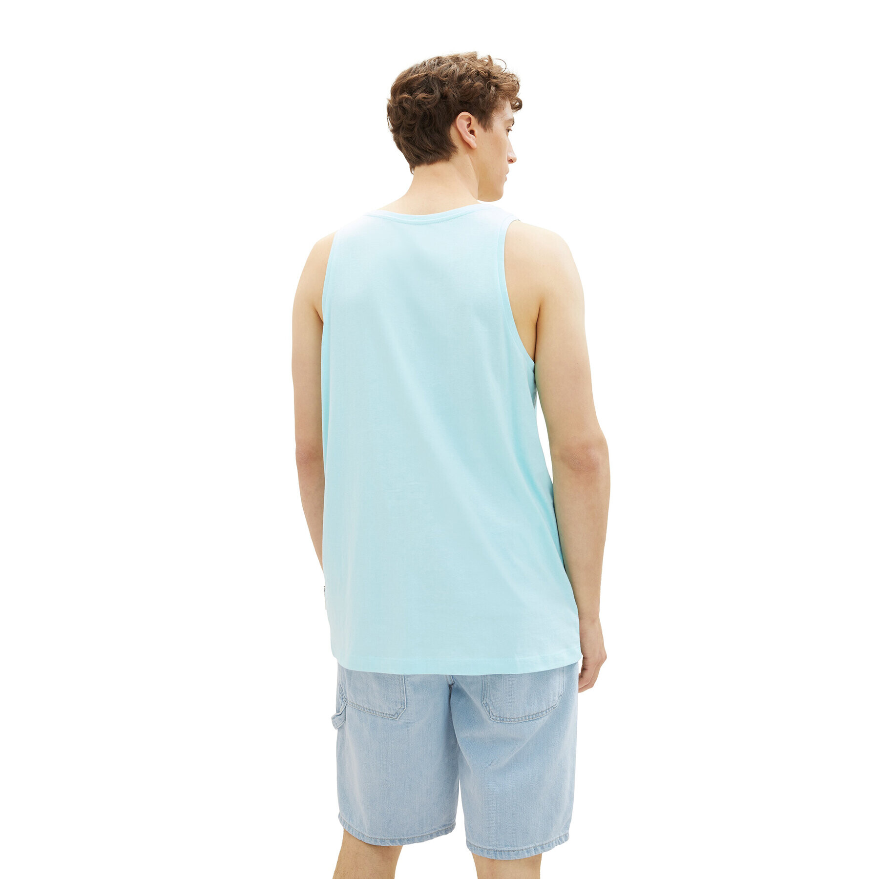 Tom Tailor Denim Tank top 1036484 Modrá Regular Fit - Pepit.sk