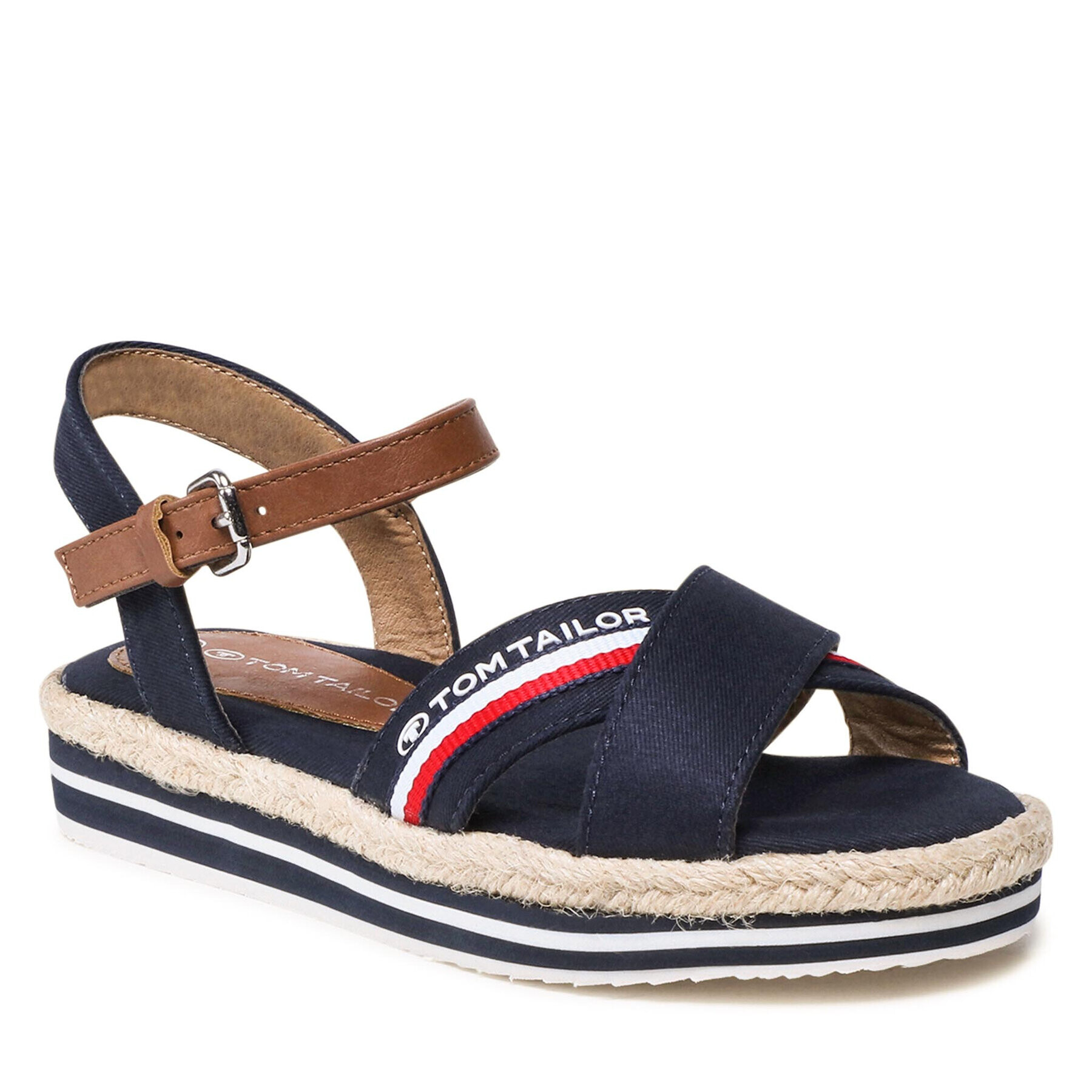 Tom Tailor Espadrilky 3274001 Tmavomodrá - Pepit.sk