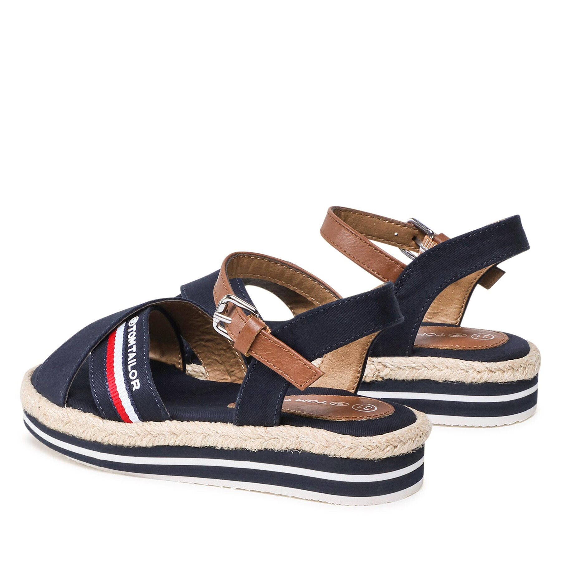 Tom Tailor Espadrilky 3274001 Tmavomodrá - Pepit.sk