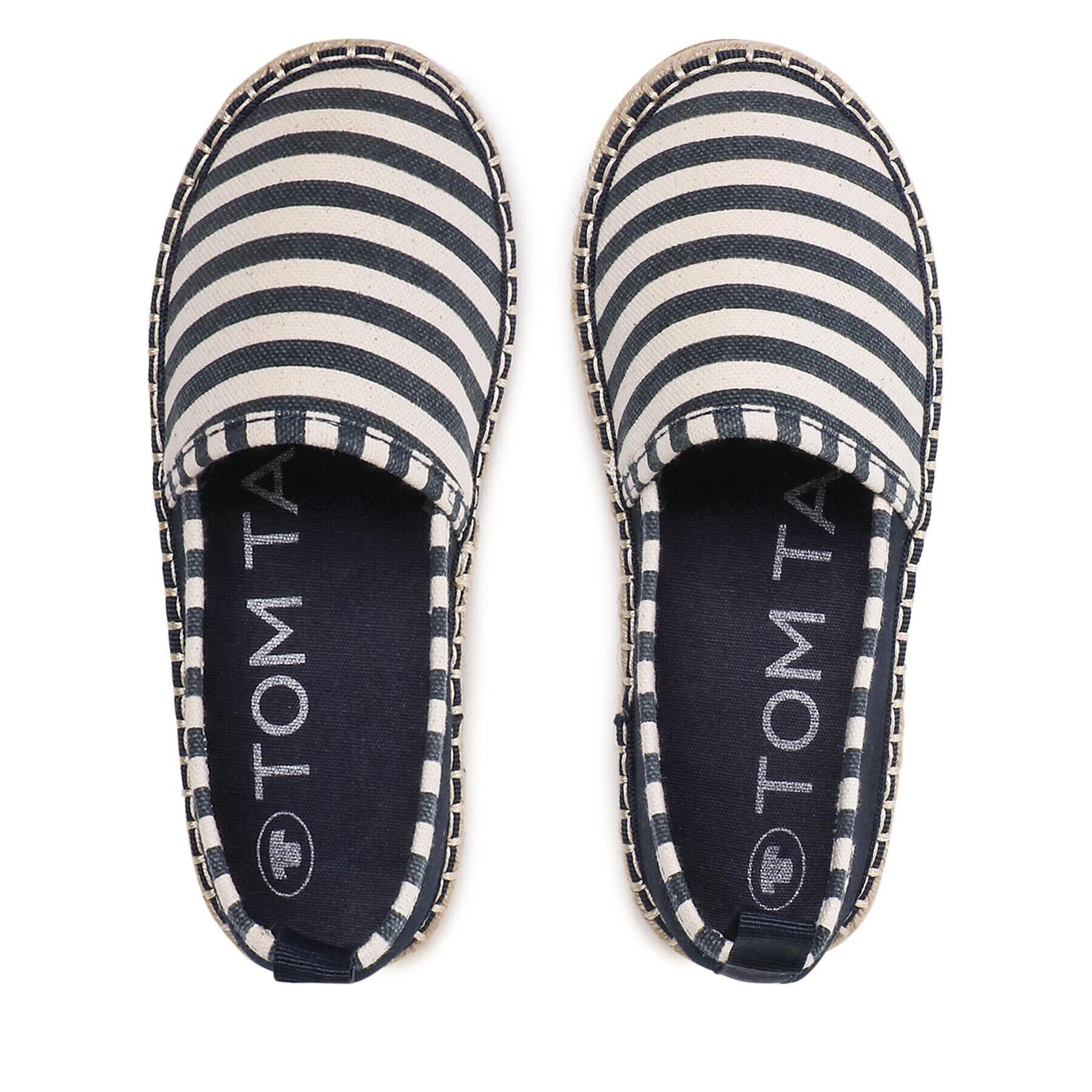 Tom Tailor Espadrilky 3274101 Tmavomodrá - Pepit.sk