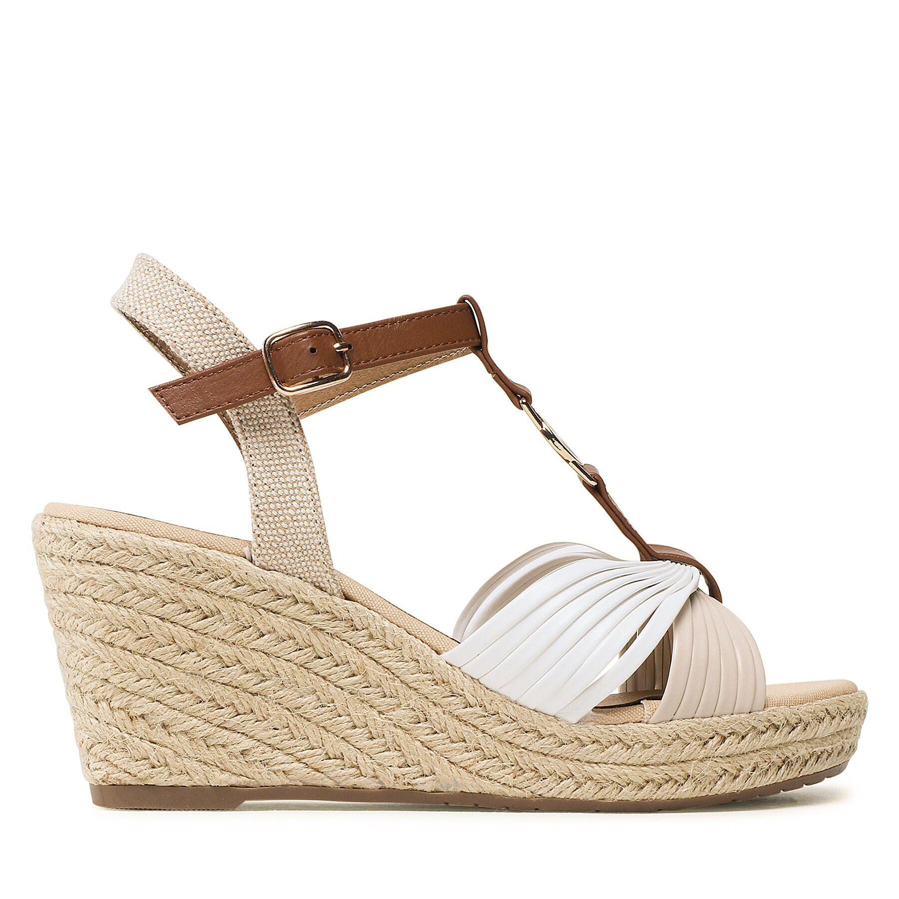 Tom Tailor Espadrilky 3290122 Béžová - Pepit.sk