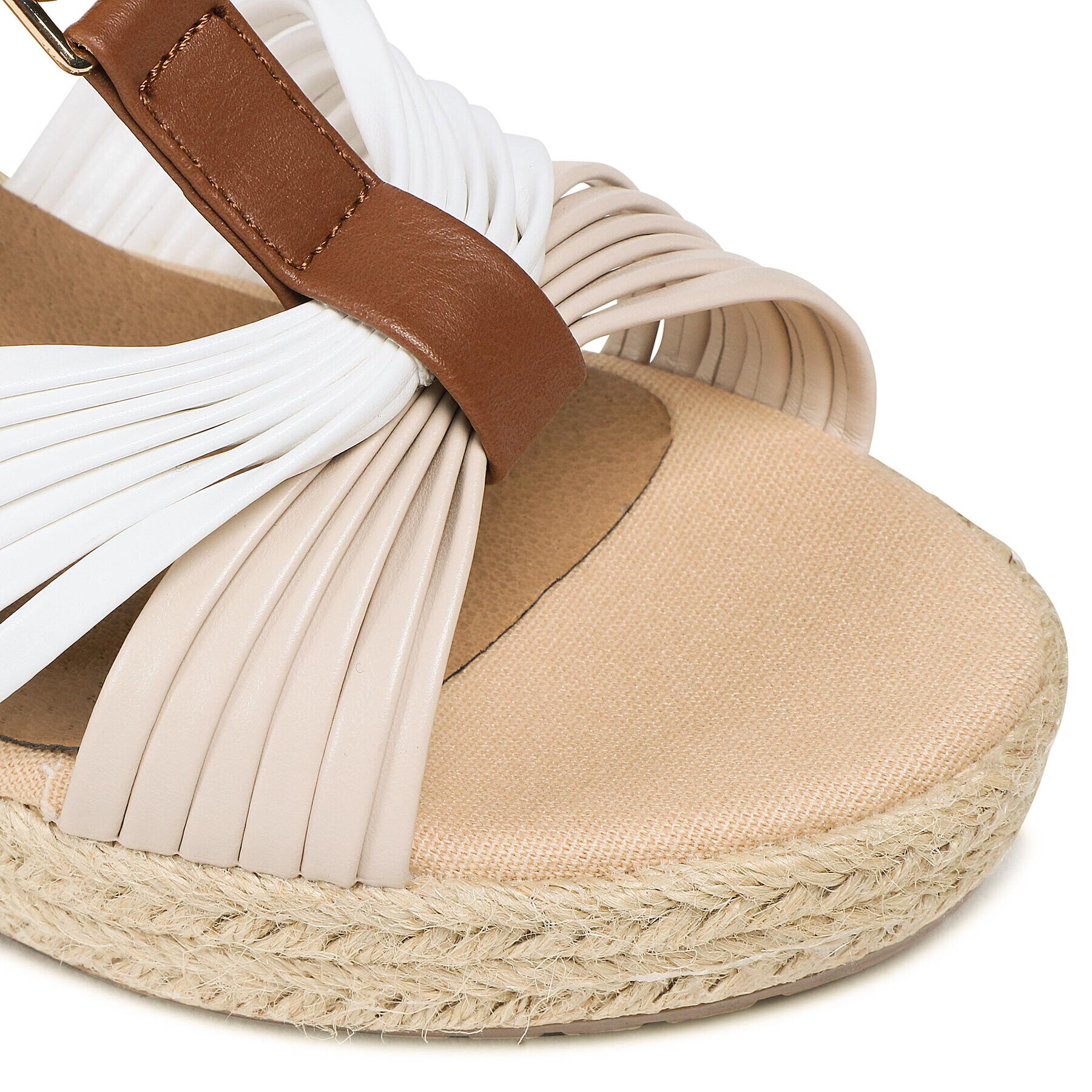 Tom Tailor Espadrilky 3290122 Béžová - Pepit.sk