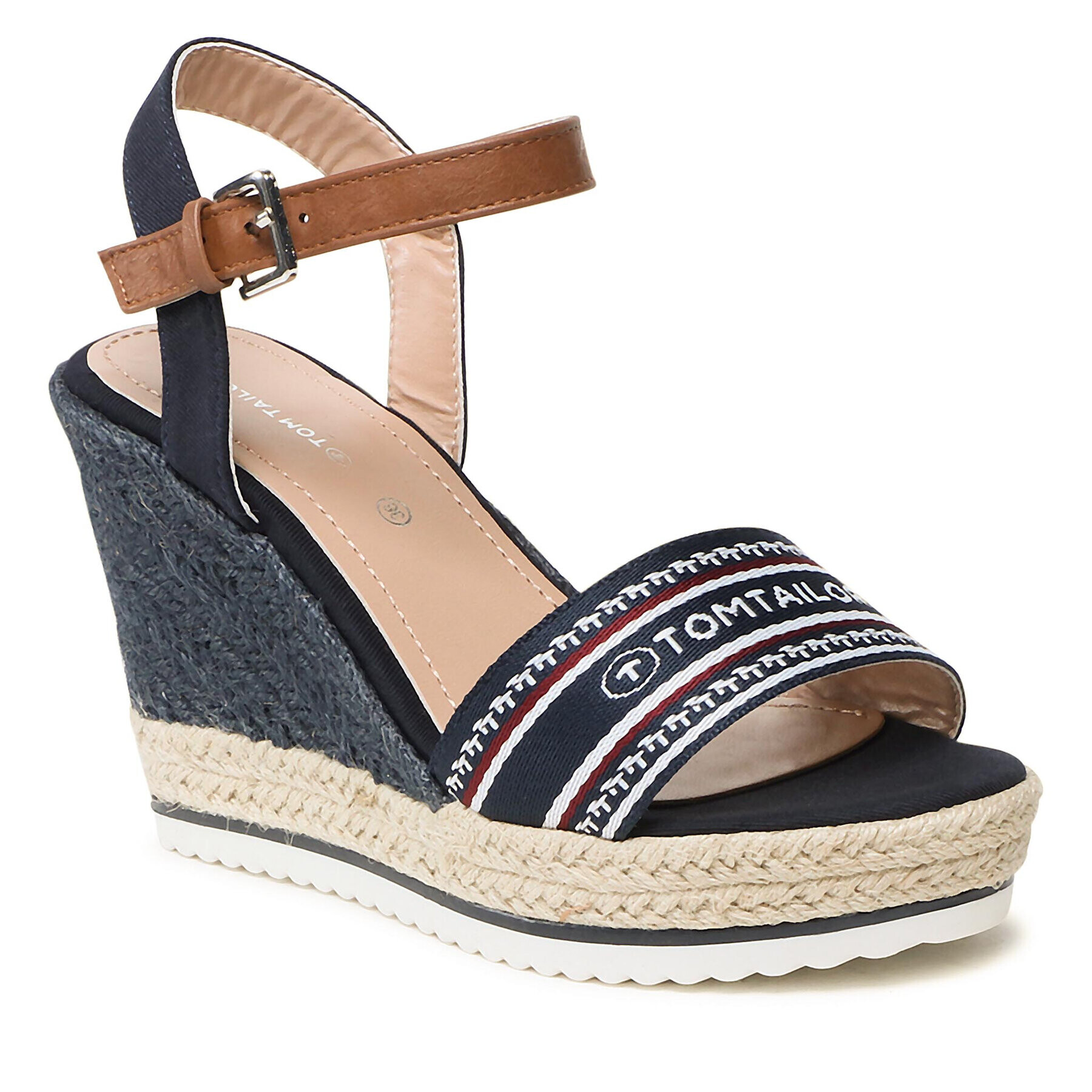 Tom Tailor Espadrilky 3290207 Tmavomodrá - Pepit.sk